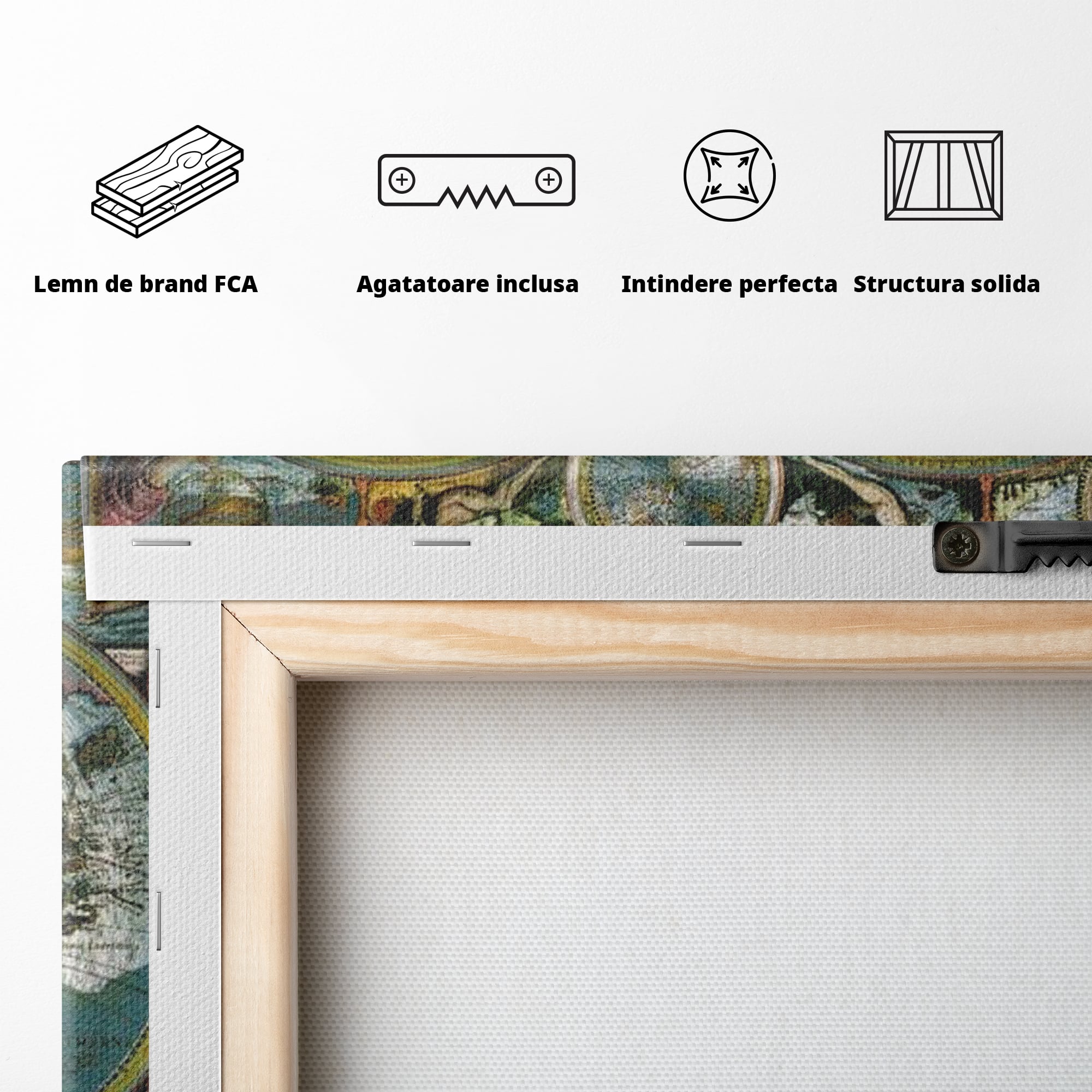 Premium-Leinwandkunst, LuxCanva® L1004, Die Welt im Spiegel der Zeit, Epoche, Segeln, Entdecker, Mythen, Mythos, Planiglobal, Erde, Renaissance, Reiche