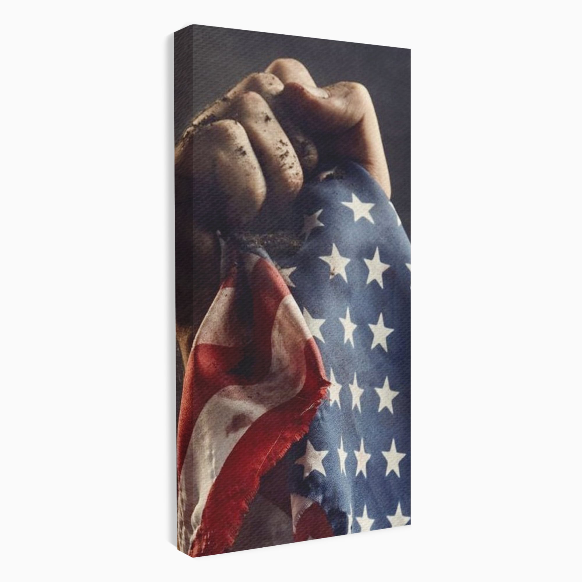 Leinwandbilder Premium, LuxCanva® L1015, Kampf um Ruhm, Flagge, Kultur, Geschichte, USA, Held, Mut, Macht, Büro, Wohnen, Kinderzimmer