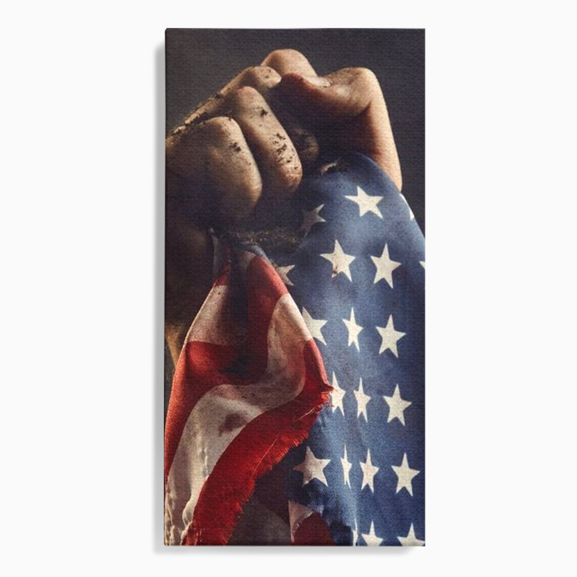 Leinwandbilder Premium, LuxCanva® L1015, Kampf um Ruhm, Flagge, Kultur, Geschichte, USA, Held, Mut, Macht, Büro, Wohnen, Kinderzimmer