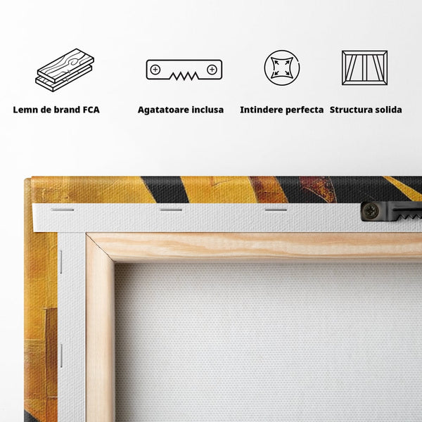 Leinwand Wandbilder Premium, LuxCanva® M1023, Abstrakte Wiedergeburt, Vogel, Fliegen, Silhouette, Flügel, Schwanz, Elegant, Abstrakt, Modern, Mythologie, Büro, Wohnen, Kinderzimmer
