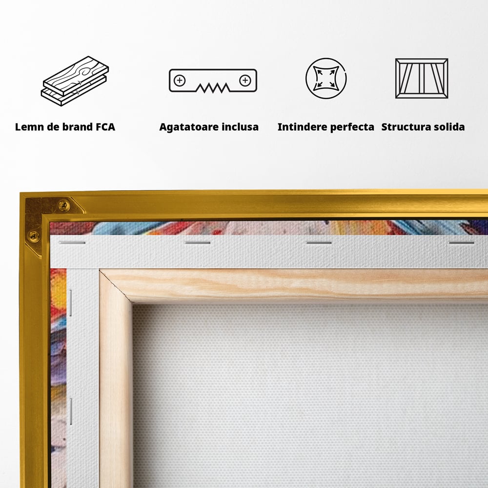 Leinwand Premium Canvas Wandkunst, LuxCanva® M1138, Fliegen durch die Schatten, Gemälde, mehrfarbig, Schmetterling, Flügel, Fliegen, Leinwand, Street Art, Gemälde, Moderne Kunst, Abstrakt, Kreativität, Büro, Wohnen, Kinderzimmer