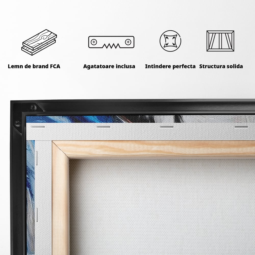 Leinwand Wandkunst Canvas Premium, LuxCanva® M1203, Prom Abend, Party, Extravagant, Ball, Mode, Feline, Feder, Feder, Hut, Glas, Champagner, Malerei, Luxus, Büro, Wohnen, Kinderzimmer