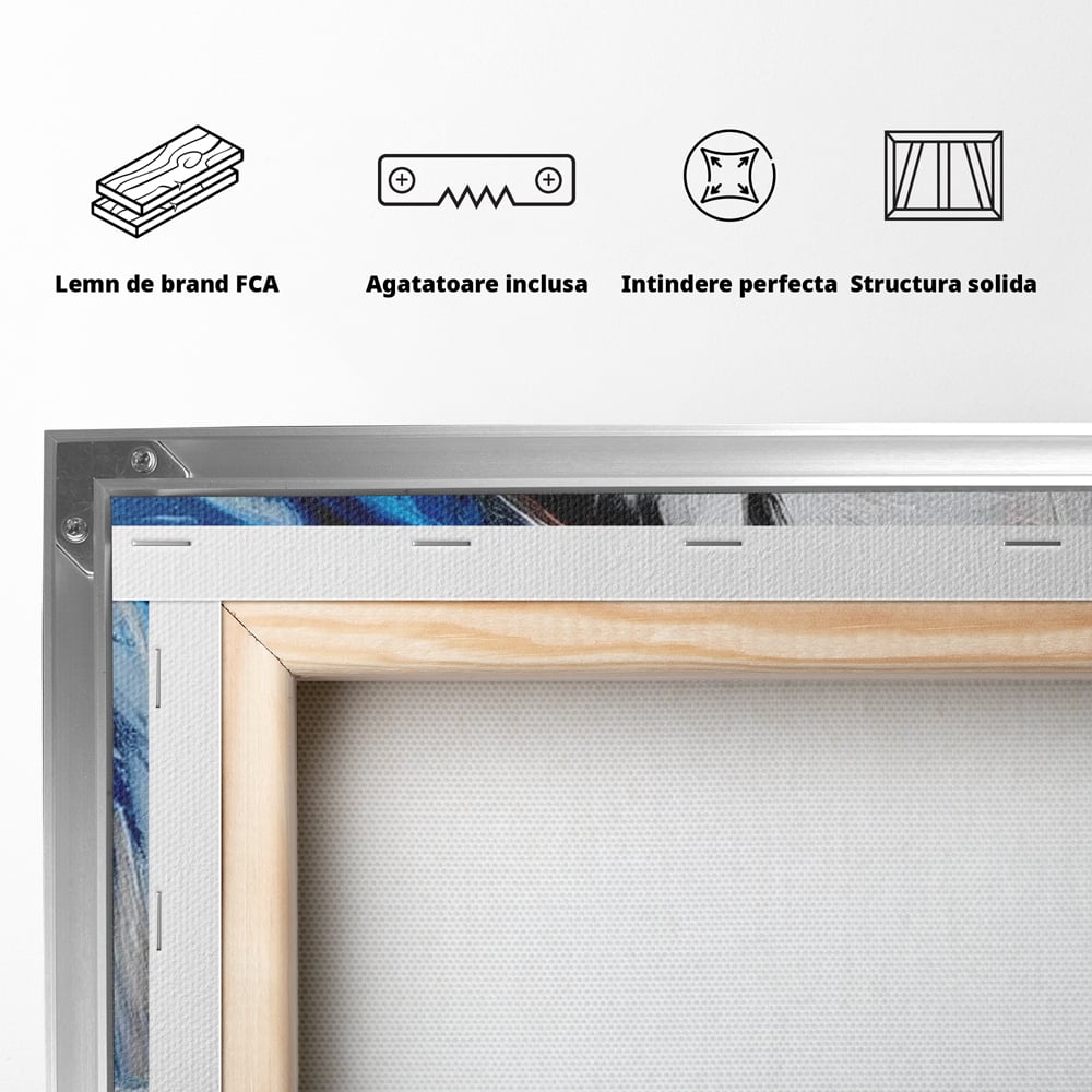 Leinwand Wandkunst Canvas Premium, LuxCanva® M1203, Prom Abend, Party, Extravagant, Ball, Mode, Feline, Feder, Feder, Hut, Glas, Champagner, Malerei, Luxus, Büro, Wohnen, Kinderzimmer