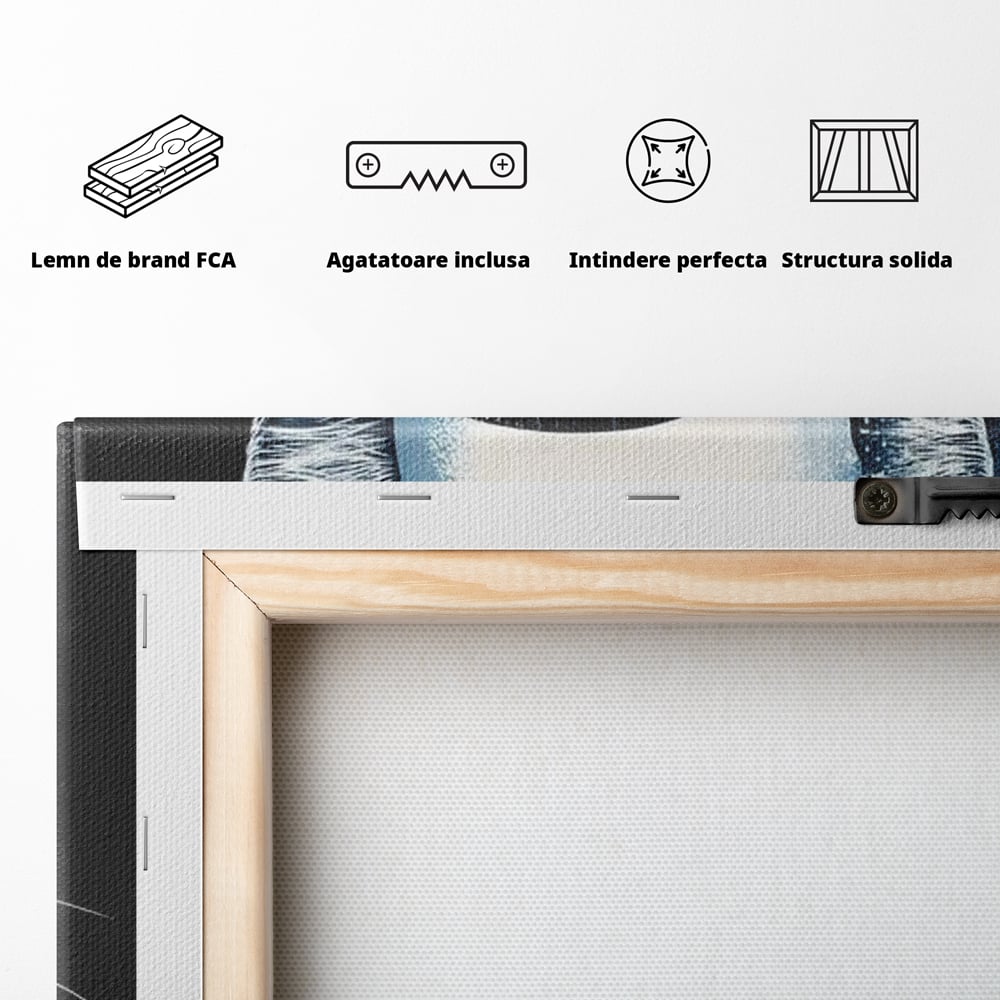 Fotoleinwand Canvas Premium, LuxCanva® M1215, Koch Gheruta, Katze, Küche, Gastronomie, Katze, Koch, Kostüm, Restaurant, liebenswert, fröhlich, heiter, flauschig, Büro, Wohnen, Wohnzimmer, Babyzimmer
