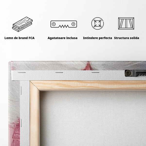 Tablou Canvas Premium, LuxCanva® M1237, Invitatie la un Martini, Cocktail, Pahar, Martini, Costum, Gentleman, Pisica, Roz, Paiete, Moda, Party, Felina, Papion, Elegant, Birou, Living, Camera Copil