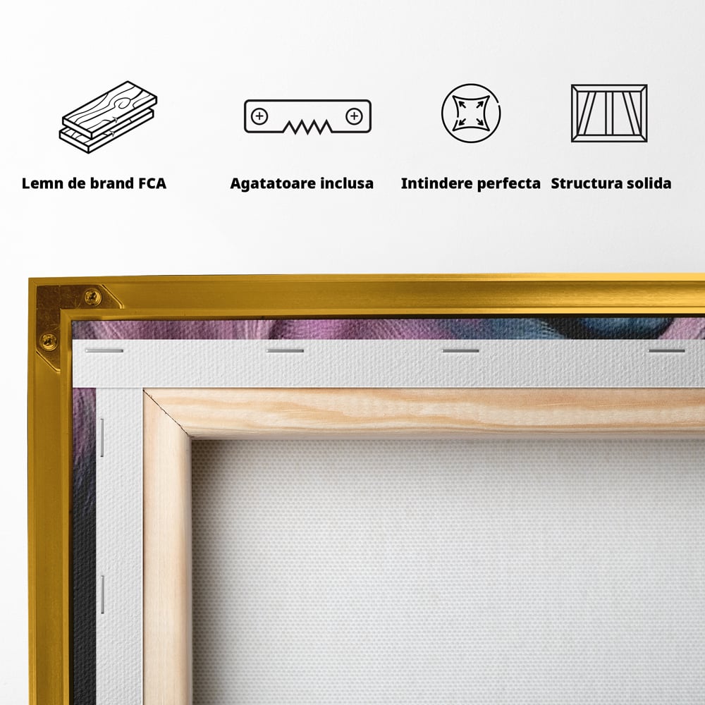 Tablou Canvas Premium, LuxCanva® M1252, Blanita Pastelata, Caine, Labrador, Zambet, Veselie, Pastel, Blanos, Zgarda, Prieten, Portret, Simpatic, Birou, Living, Camera Copil