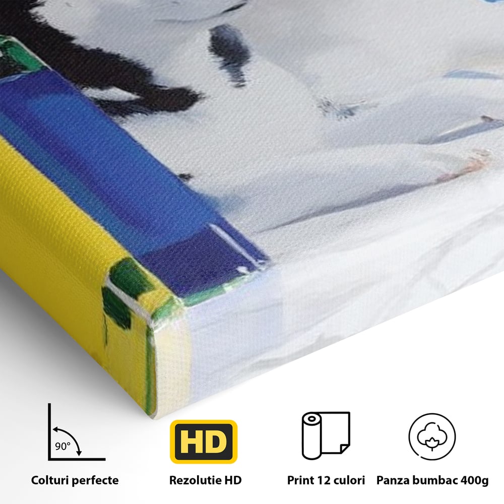 Tablou Canvas Premium, LuxCanva® M1281, Cocktail Canin, Citrice, Fructe, Bar, Bauturi, Sticle, Catei, Pastel, Prieteni, Cromatic, Planta, Luminos, Artistic, Birou, Living, Camera Copil