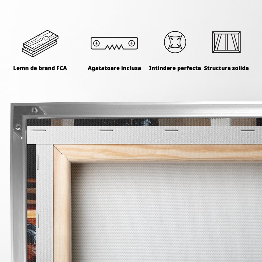 Leinwandbilder Premium, LuxCanva® M1292, Sonnenschein, Parkett, Holz, Licht, Sonne, Hund, häuslich, Schatten, Fenster, rustikal, innen, Büro, Wohnen, Wohnzimmer, Kinderzimmer