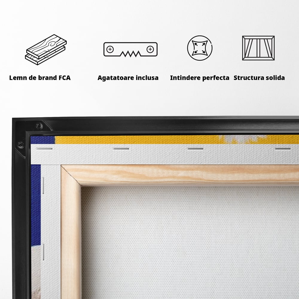 Leinwand Premium Canvas Wandbilder, LuxCanva® M1399, Königliche Komposition, Reinheit, König, Gemälde, Modern, Entspannend, Weisheit, Löwe, Tier, Büro, Wohnen, Kinderzimmer