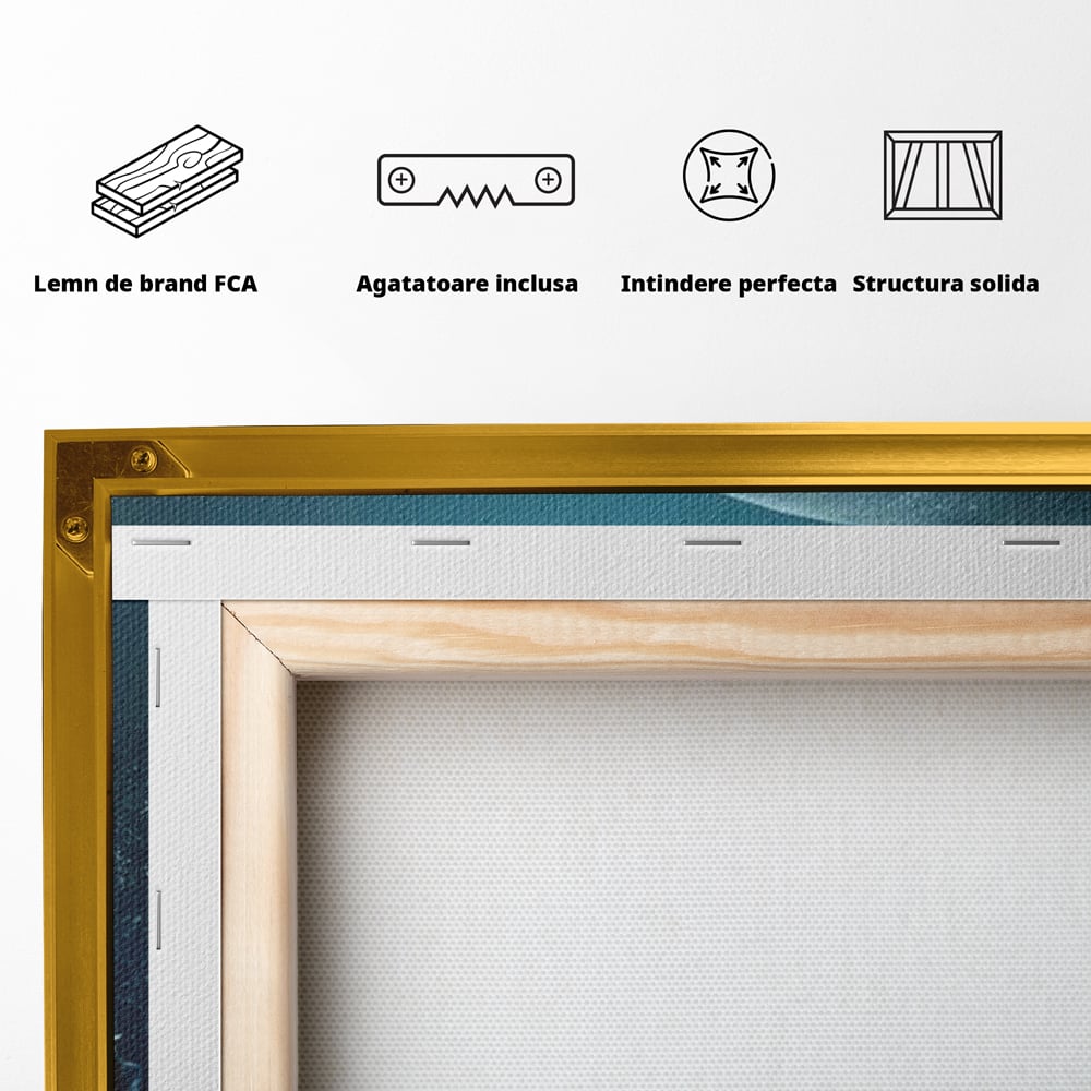 Tablou Canvas Premium, LuxCanva® M1412, Intalnire in Adancuri, Rechin, Ocean, Apa, Explorare, Aventura, Scafandru, Curaj, Captura, Supravietuire, Birou, Living, Camera Copil