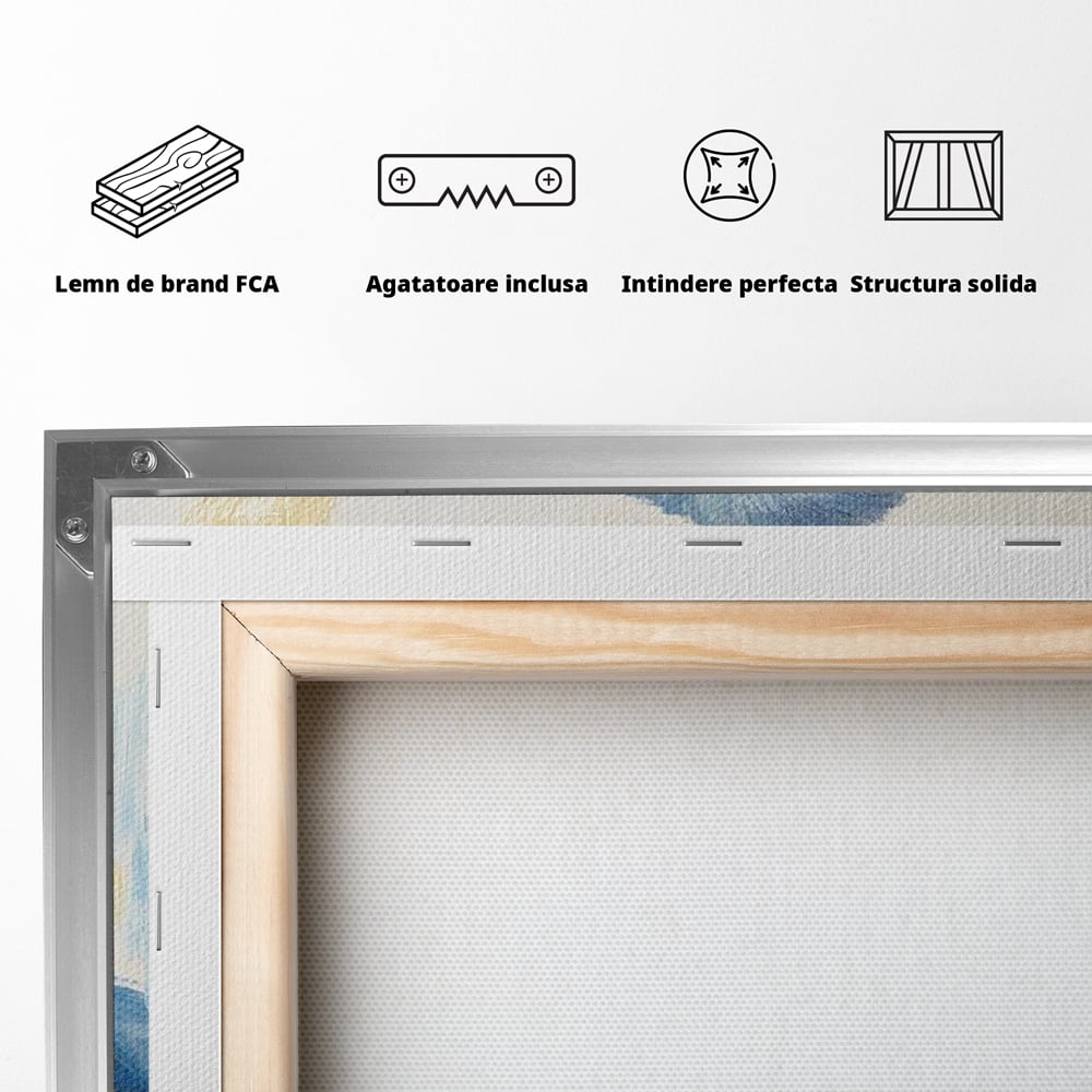 Tablou Canvas Premium, LuxCanva® M1503, Gorilla King, Gorila, Cool, Ochelari de Soare, Urban, Jungla, Vacanta, Auriu, Dormitor, Birou, Living, Camera Copil