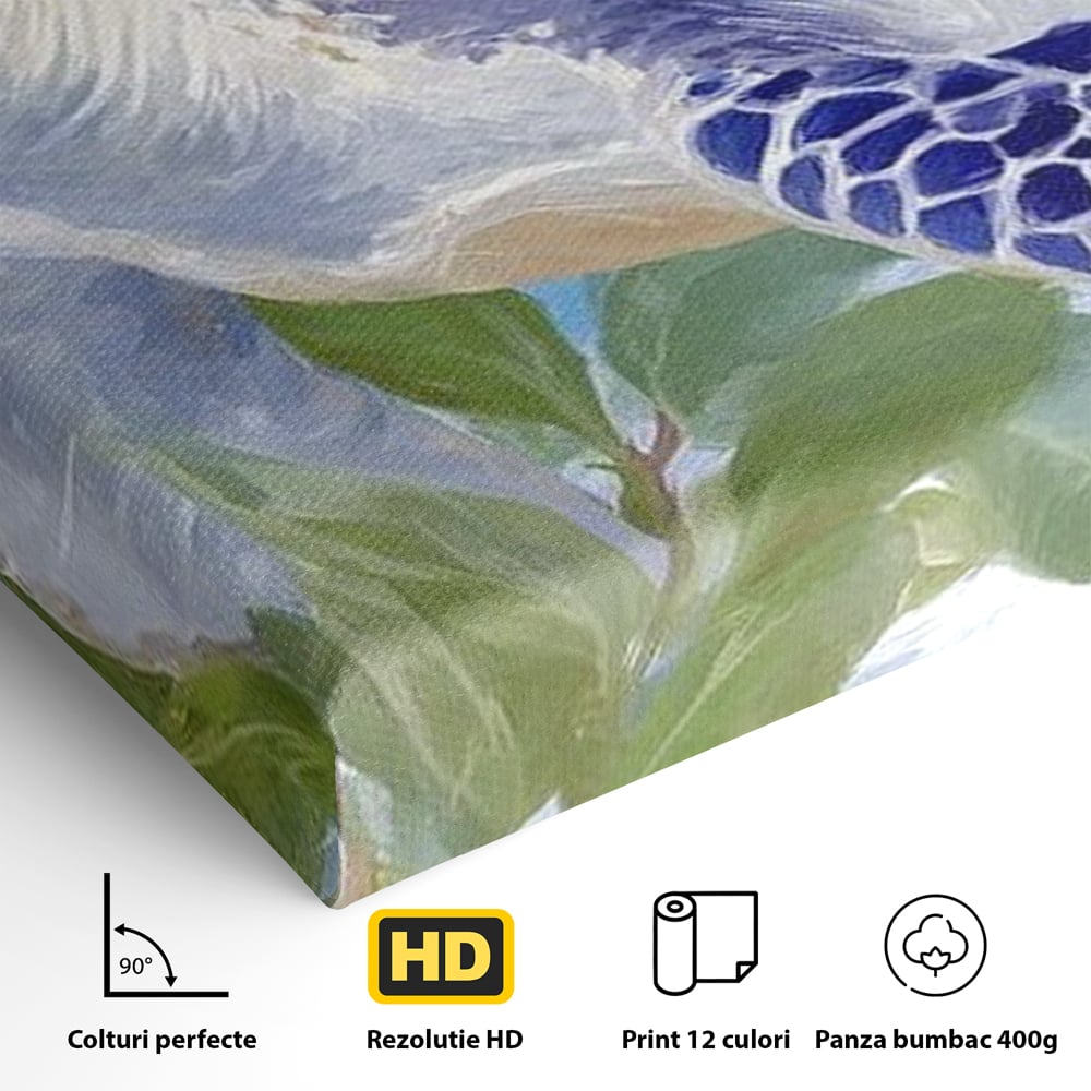 Tablou Canvas Premium, LuxCanva® M1510, Paradisul Testoaselor, Plaja, Ocean, Apa, Exotic, Natura, Carapace, Testoasa, Calatorie, Dormitor, Birou, Living, Camera Copil