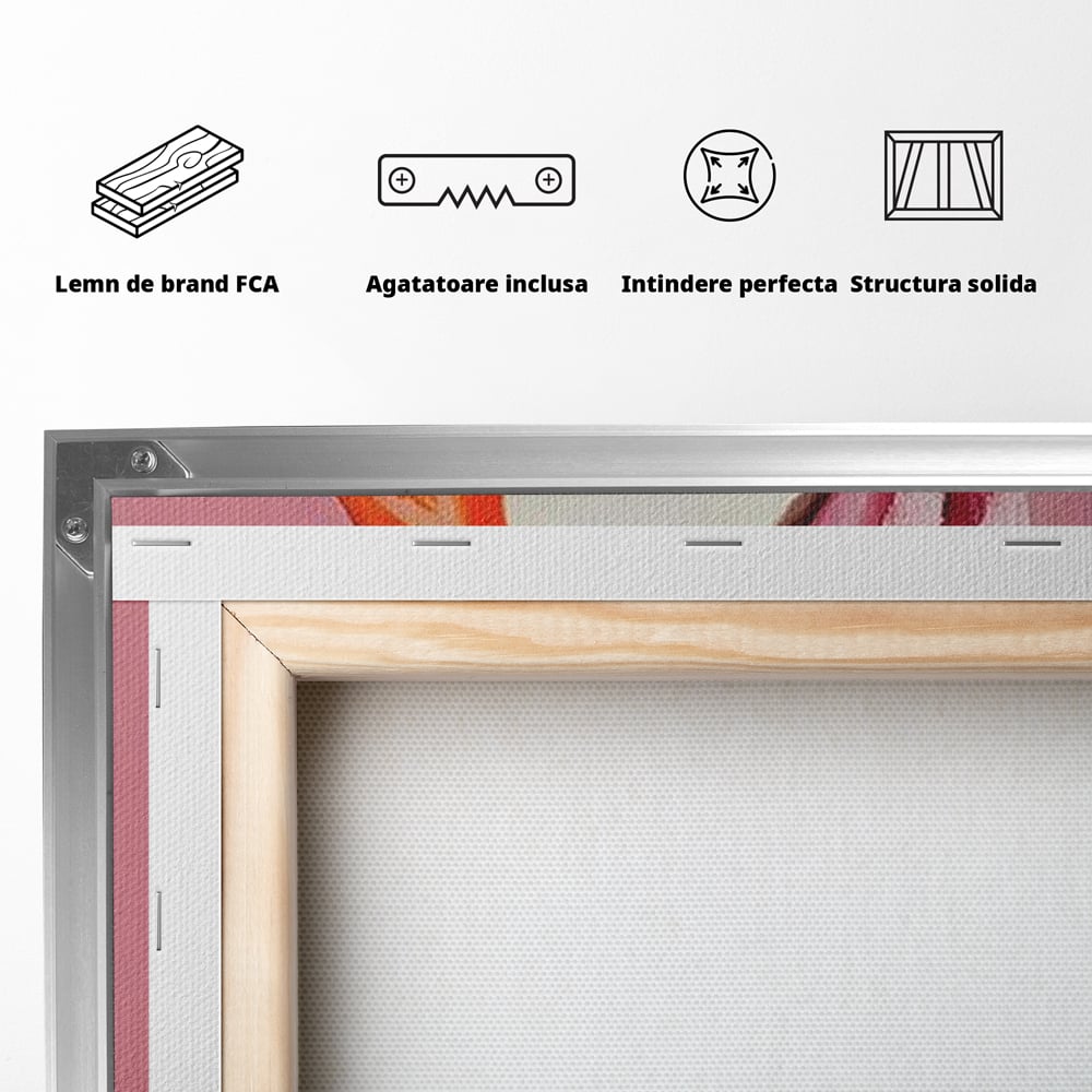 Leinwand Wandkunst Leinwand Wandkunst Premium, LuxCanva® M1527, Schönheitsritual, Badezimmer, Handtuch, rosa, rosa, Gans, Vogel, liebenswert, sauber, elegant, Schlafzimmer, Büro, Wohnen, Babyzimmer