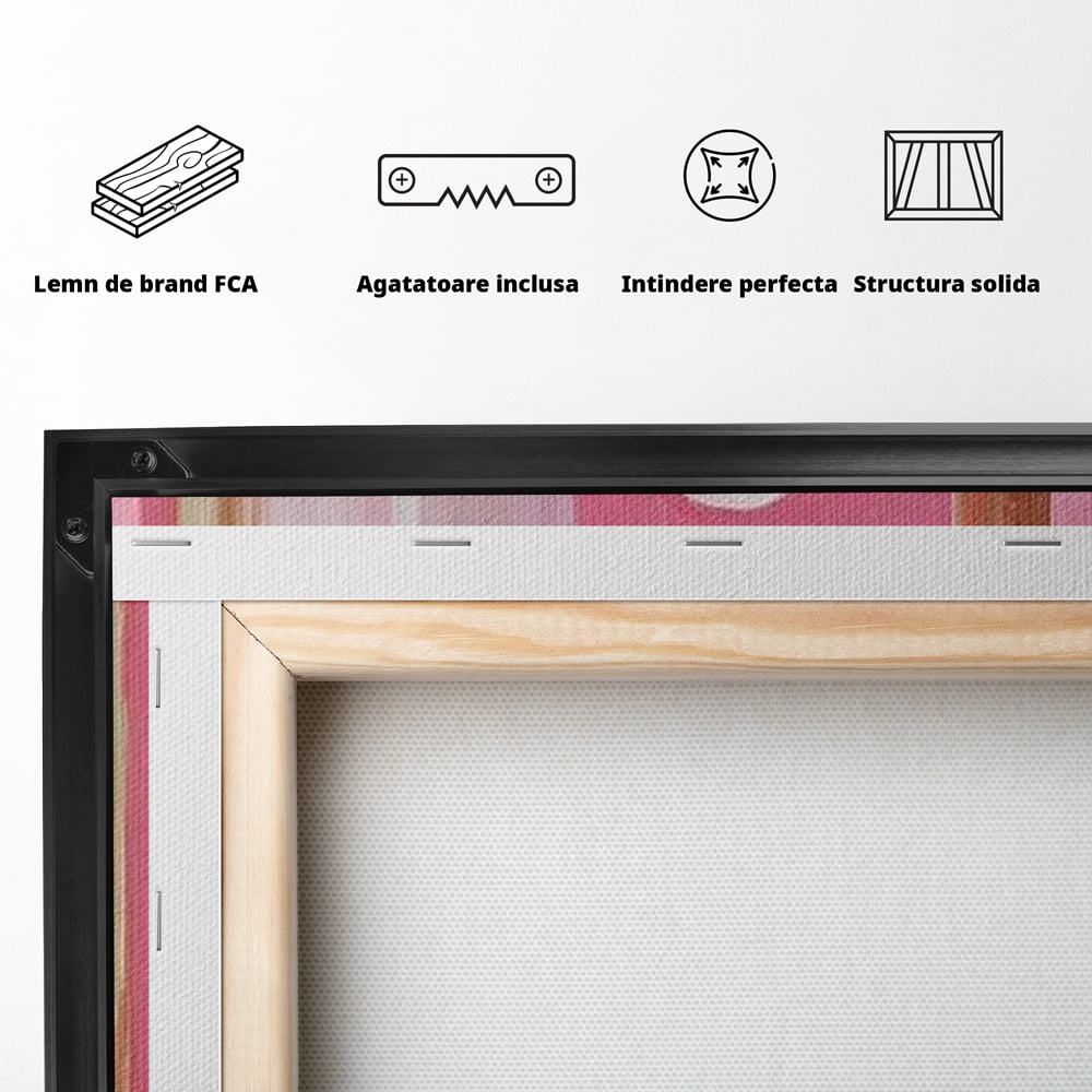Leinwand Wandkunst Canvas Premium, LuxCanva® M1529, Enchanted Mirror, Schwan, Rosa, Handtuch, Badezimmer, Badezimmer, Spiegel, Spiegel, Reflexion, Adorable, Sauber, Schlafzimmer, Büro, Wohnen, Kinderzimmer