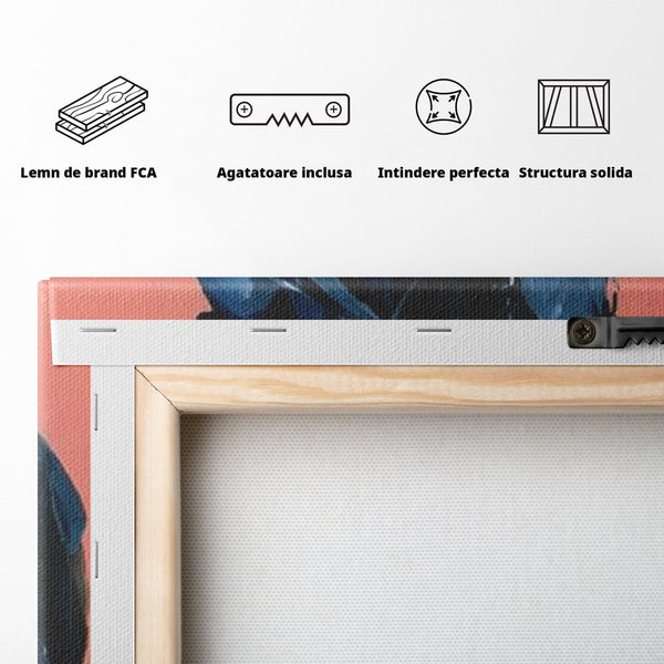 Tablou Canvas Premium, LuxCanva® M1539, Cavalerul Fara Chip, Calaret, Mister, Cal, Armasar, Armura, Epic, Erou, Calatorie, Intunecat, Dormitor, Birou, Living, Camera Copil
