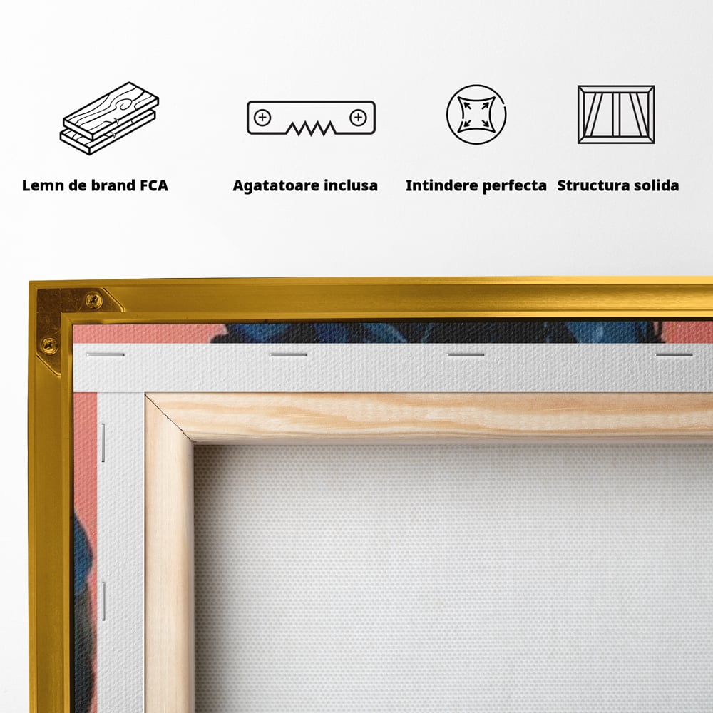 Tablou Canvas Premium, LuxCanva® M1539, Cavalerul Fara Chip, Calaret, Mister, Cal, Armasar, Armura, Epic, Erou, Calatorie, Intunecat, Dormitor, Birou, Living, Camera Copil