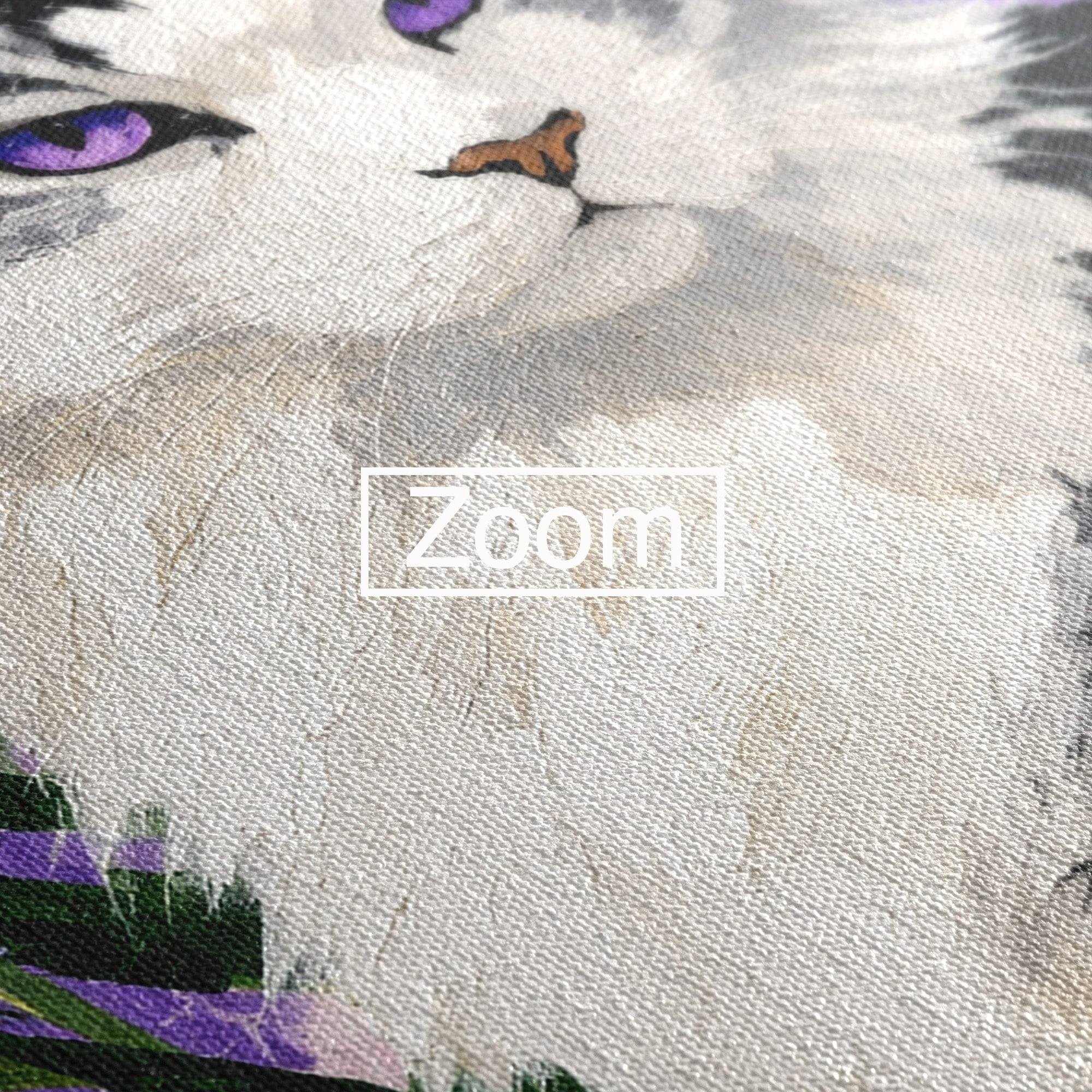 Tablou Canvas Premium LuxCanva® M1556, Pisica Eleganta, Pisica, Portret, Eleganta, Living, Dormitor, Culori Vibrante