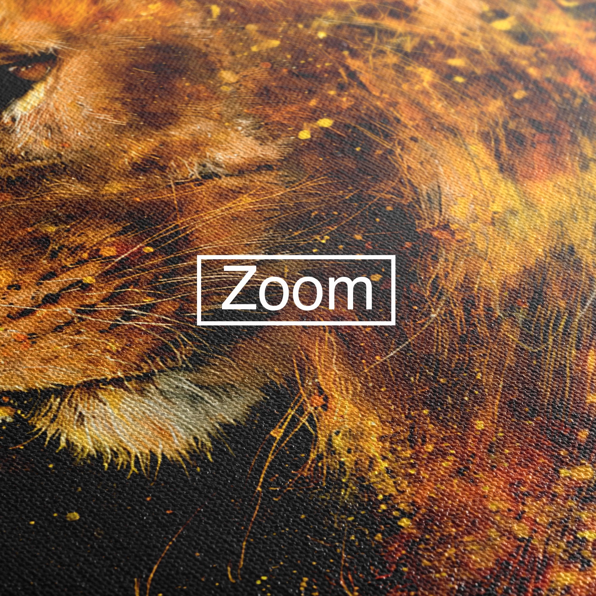 Tablou Canvas Premium LuxCanva® M1564, Spiritul Leului, Leu, Portret, Animal, Putere, Living, Culori Vibrante