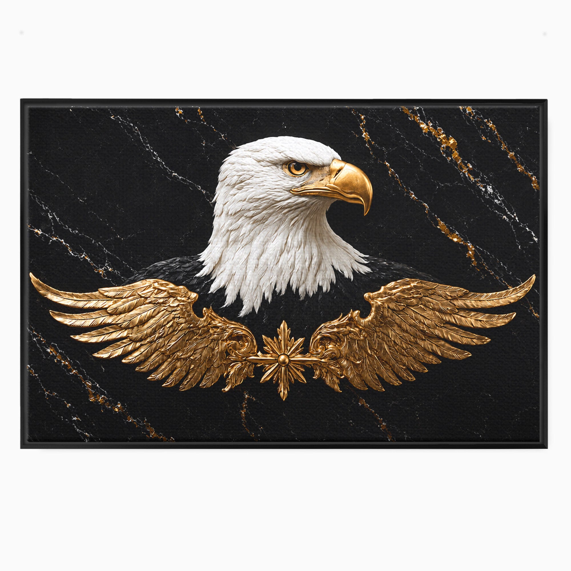 Tablou Canvas Premium LuxCanva® M1567, Vultur Regal, Vultur, Aripi, Animale, Putere, Birou, Culori Vibrante