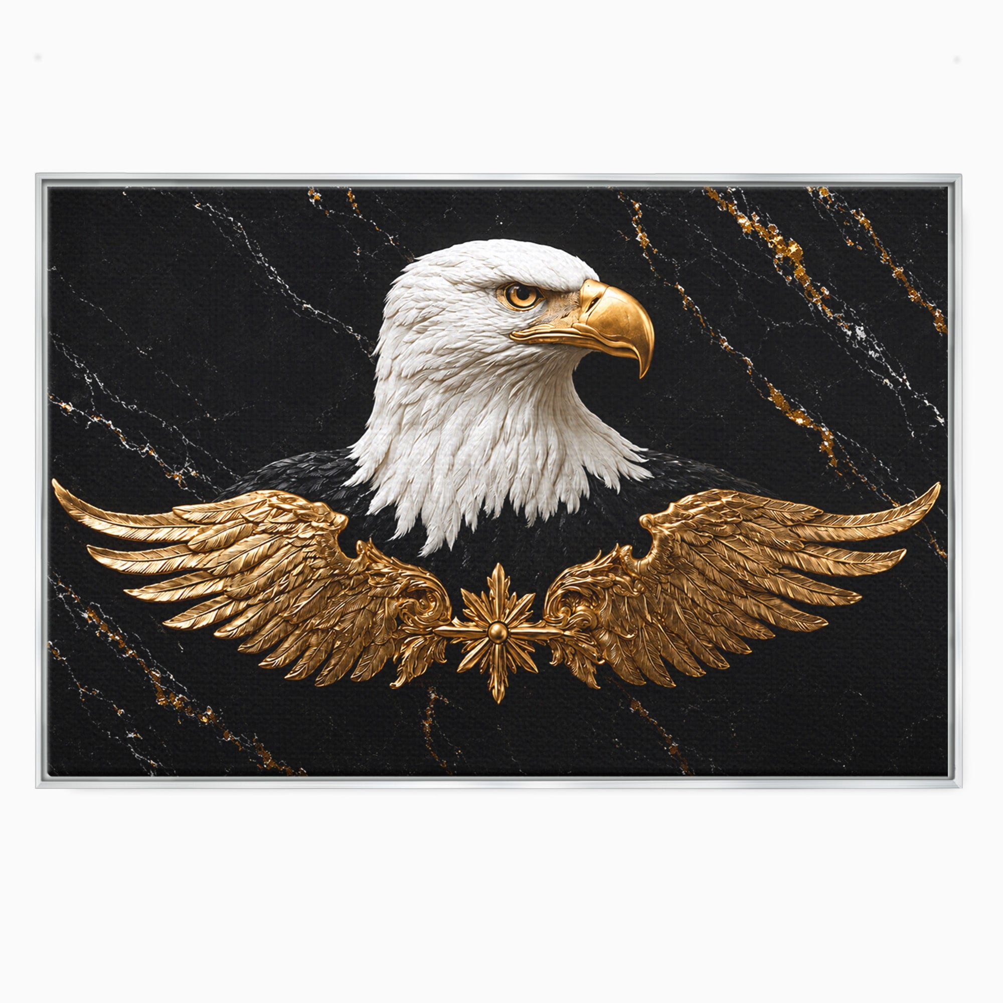 Tablou Canvas Premium LuxCanva® M1567, Vultur Regal, Vultur, Aripi, Animale, Putere, Birou, Culori Vibrante