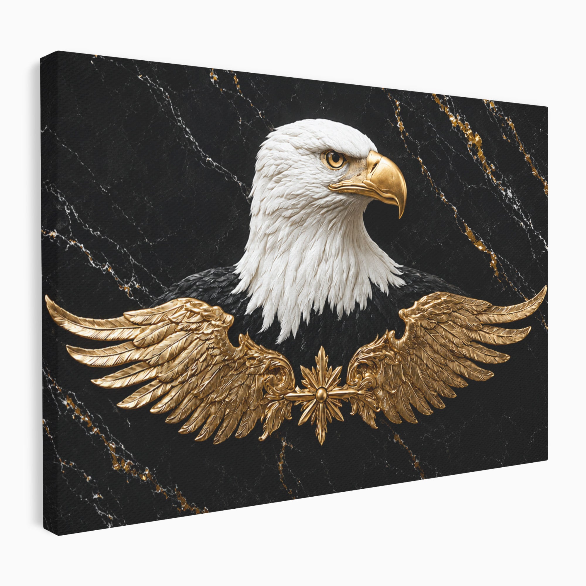 Tablou Canvas Premium LuxCanva® M1567, Vultur Regal, Vultur, Aripi, Animale, Putere, Birou, Culori Vibrante