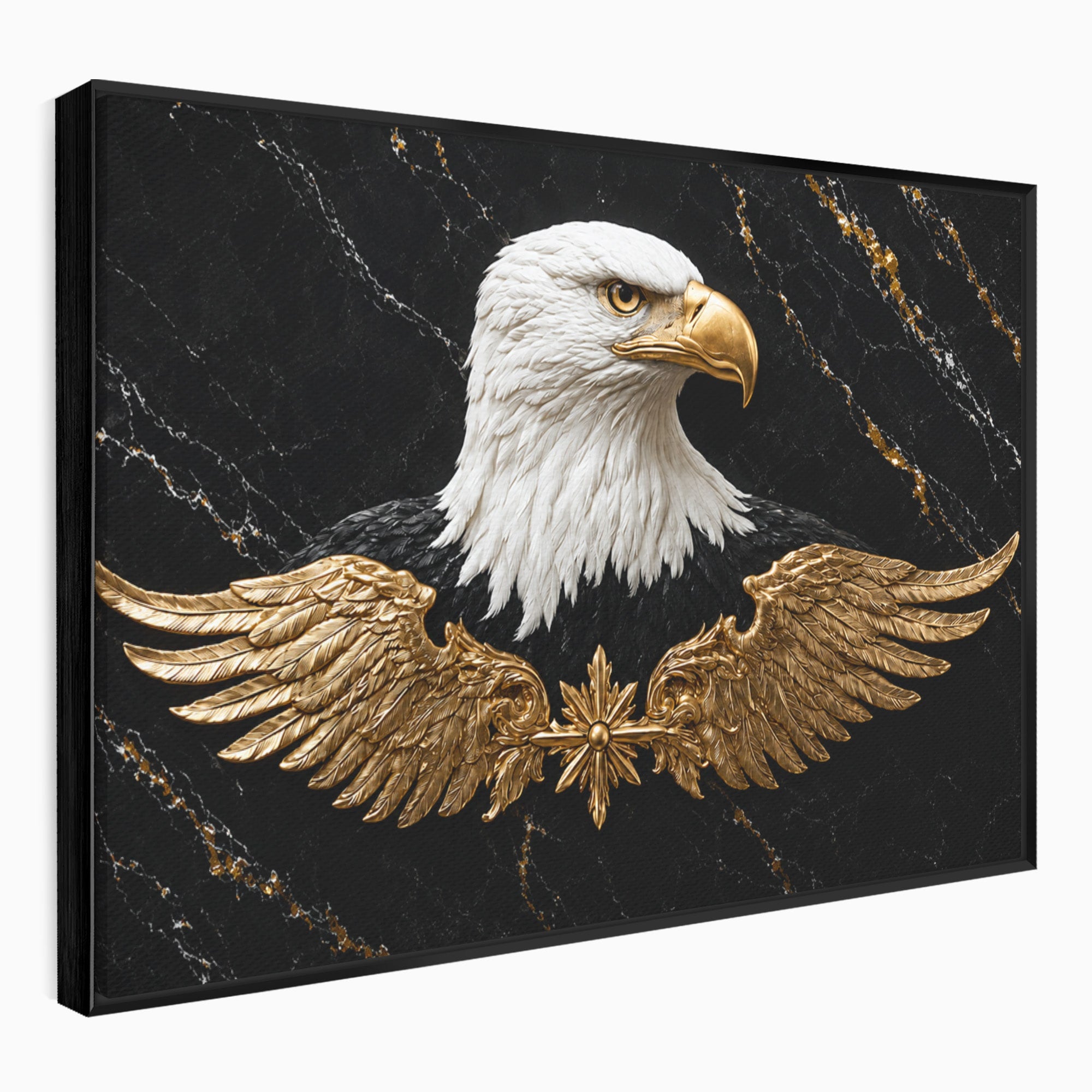 Tablou Canvas Premium LuxCanva® M1567, Vultur Regal, Vultur, Aripi, Animale, Putere, Birou, Culori Vibrante