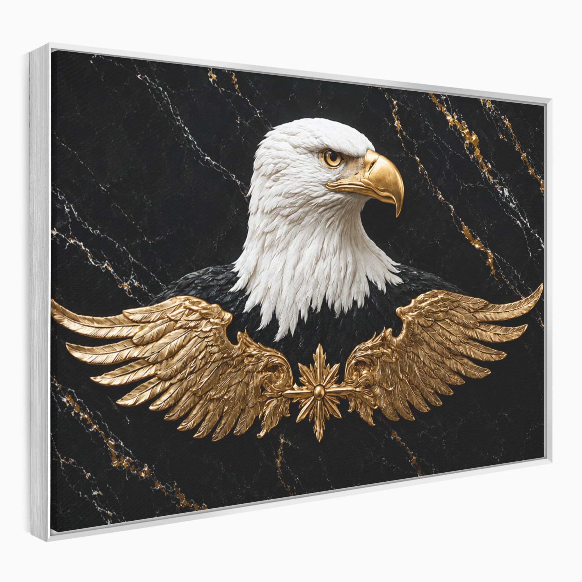 Tablou Canvas Premium LuxCanva® M1567, Vultur Regal, Vultur, Aripi, Animale, Putere, Birou, Culori Vibrante