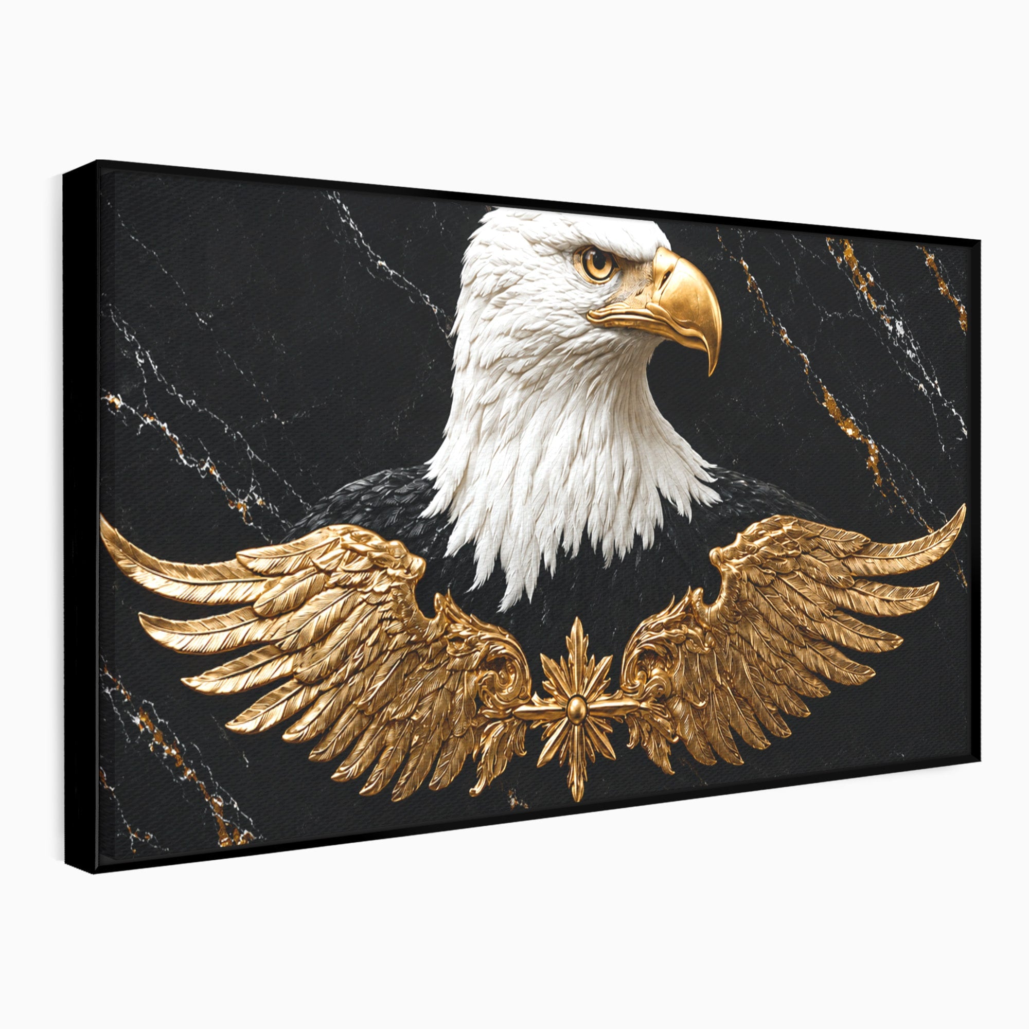 Tablou Canvas Premium LuxCanva® M1567, Vultur Regal, Vultur, Aripi, Animale, Putere, Birou, Culori Vibrante