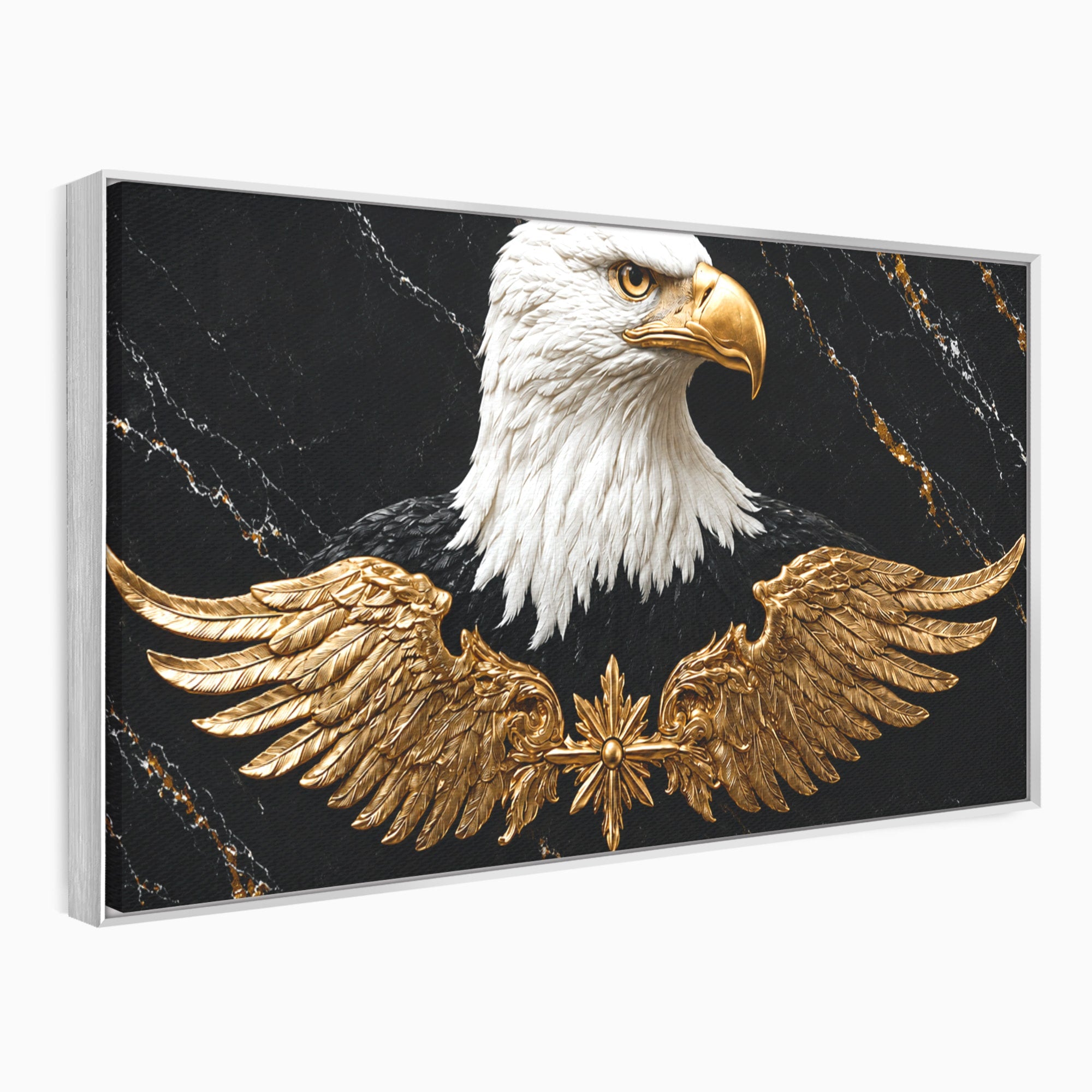 Tablou Canvas Premium LuxCanva® M1567, Vultur Regal, Vultur, Aripi, Animale, Putere, Birou, Culori Vibrante