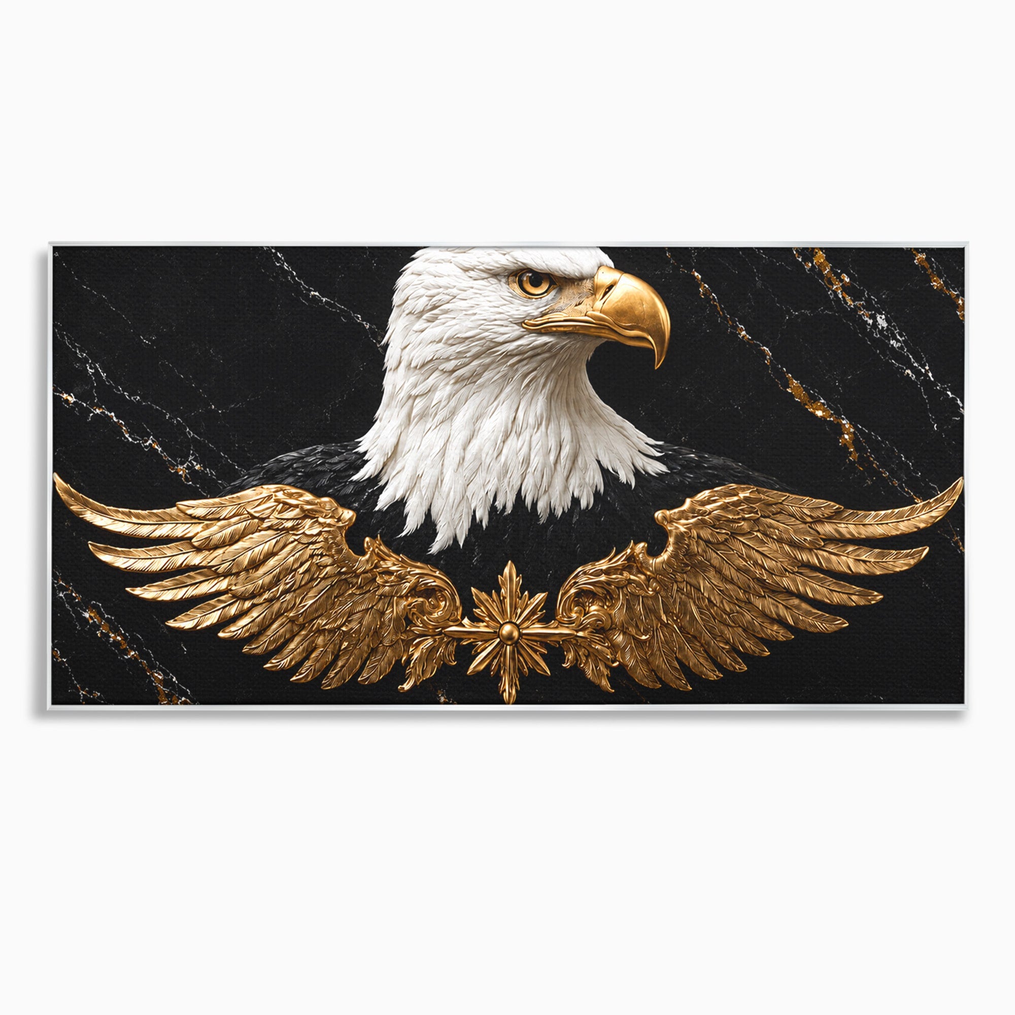 Tablou Canvas Premium LuxCanva® M1567, Vultur Regal, Vultur, Aripi, Animale, Putere, Birou, Culori Vibrante