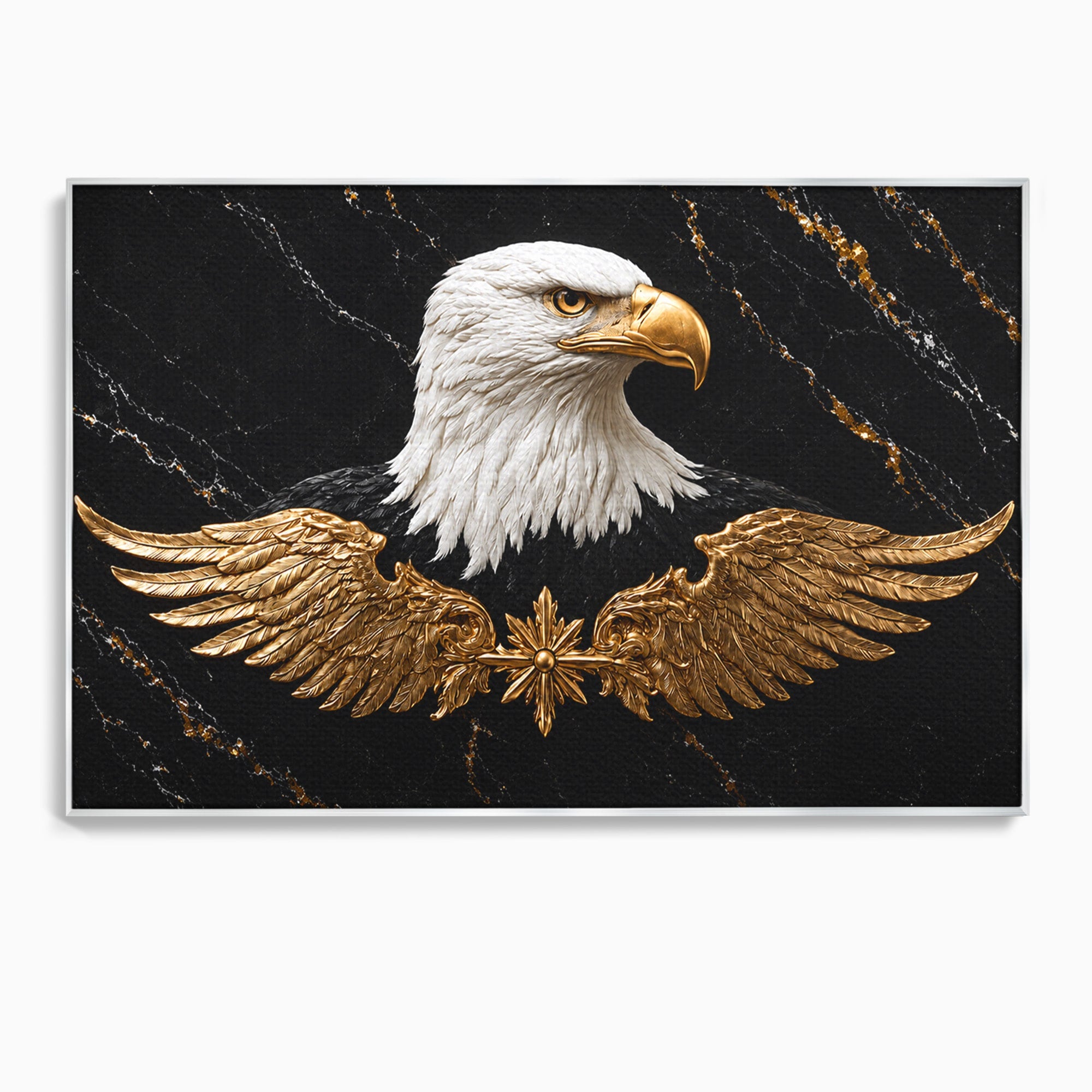 Tablou Canvas Premium LuxCanva® M1567, Vultur Regal, Vultur, Aripi, Animale, Putere, Birou, Culori Vibrante