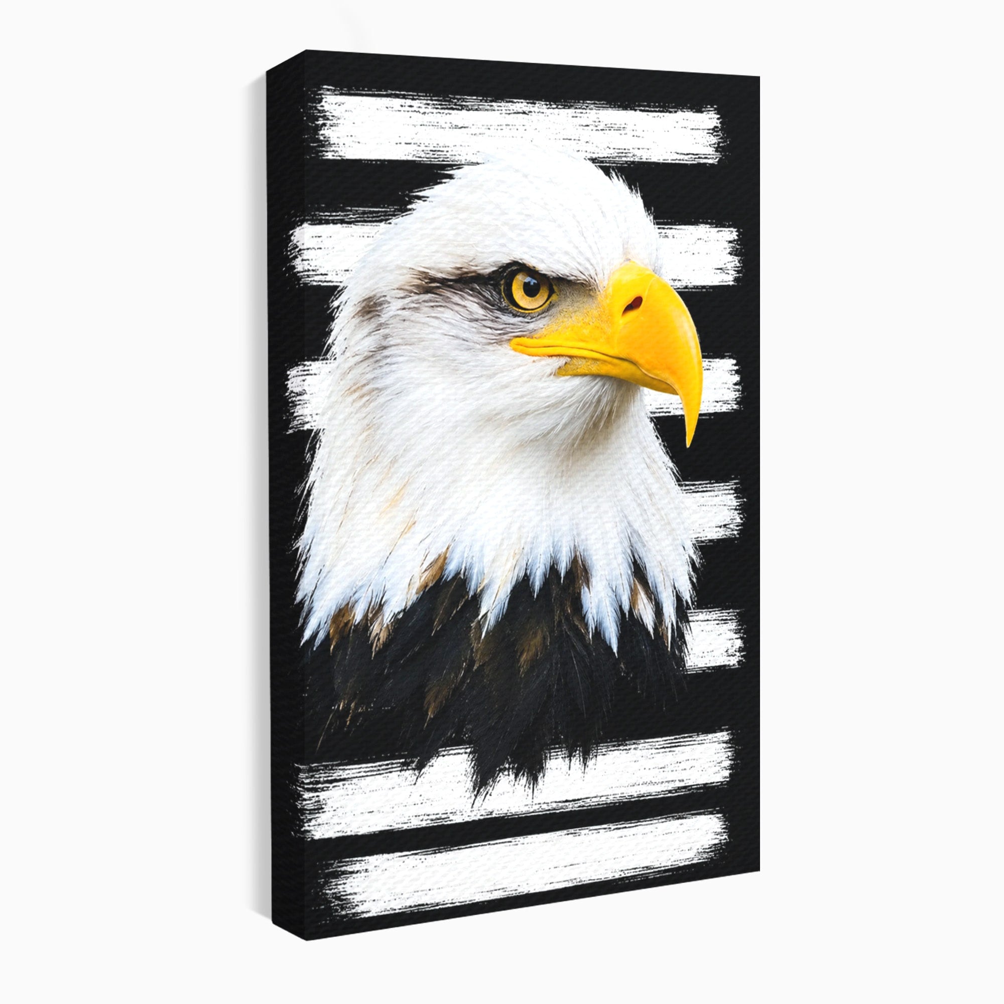 Tablou Canvas Premium LuxCanva® M1584, Spirit Liber, Vultur, Portret, Animale, Wildlife, Birou, Culori Vibrante