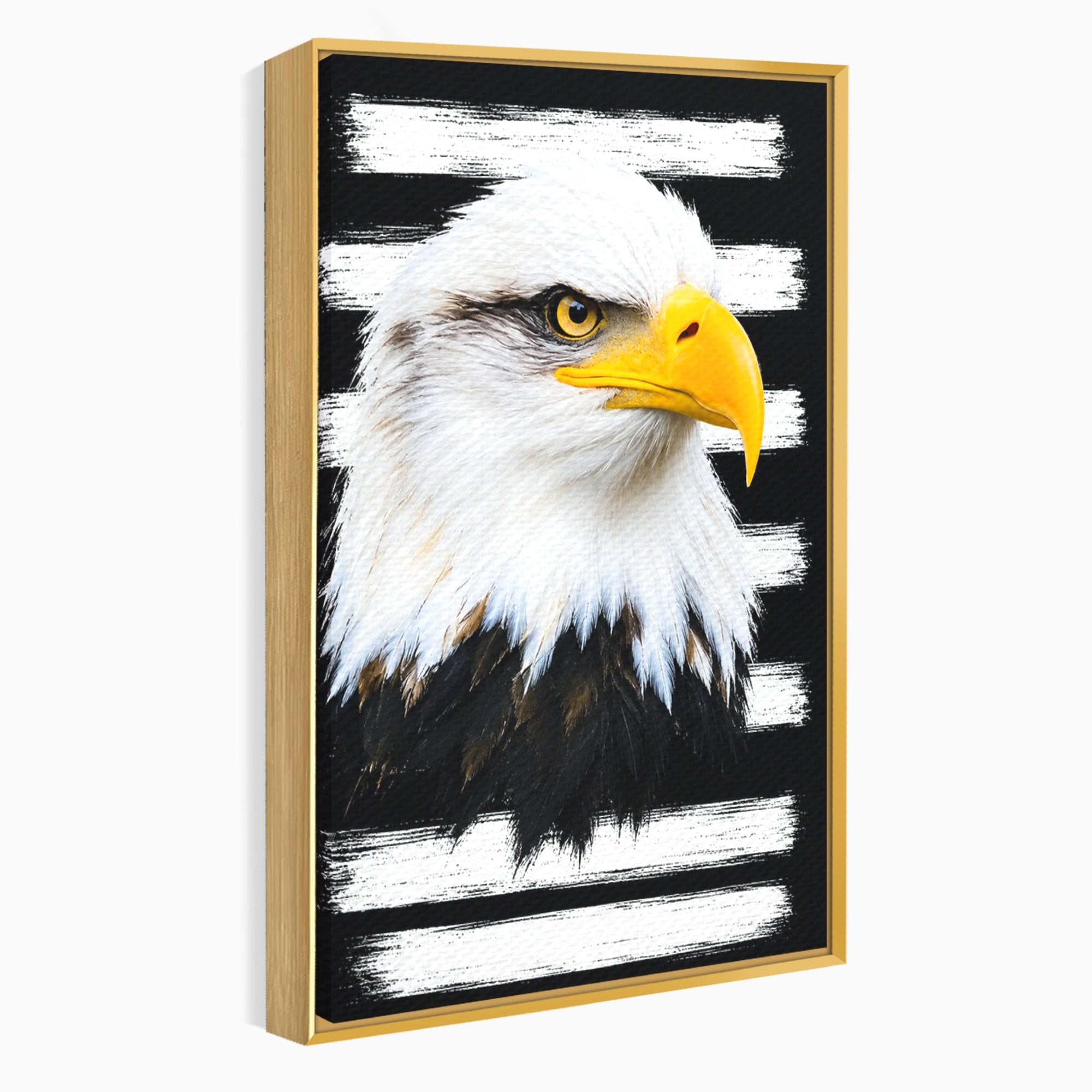 Tablou Canvas Premium LuxCanva® M1584, Spirit Liber, Vultur, Portret, Animale, Wildlife, Birou, Culori Vibrante