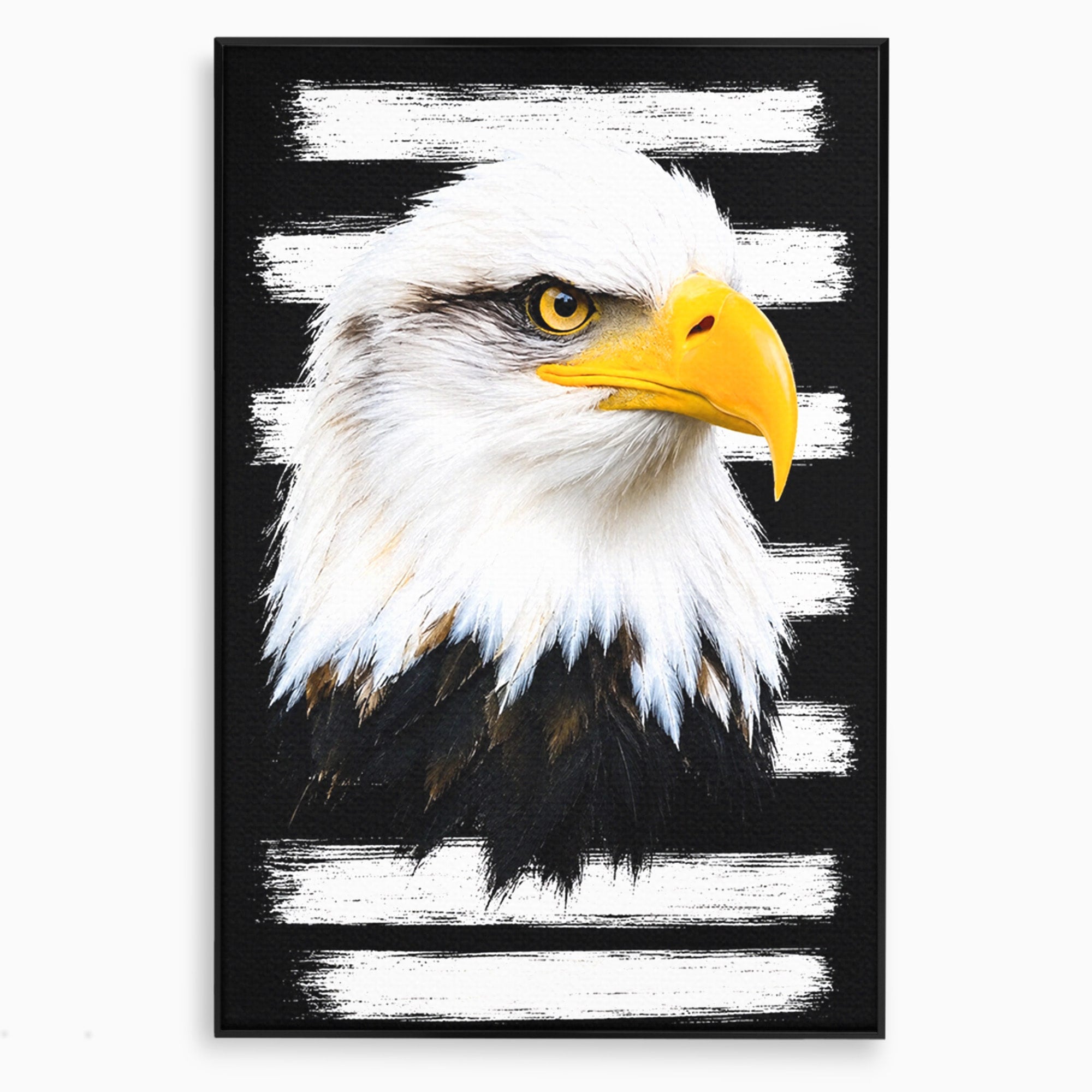 Tablou Canvas Premium LuxCanva® M1584, Spirit Liber, Vultur, Portret, Animale, Wildlife, Birou, Culori Vibrante