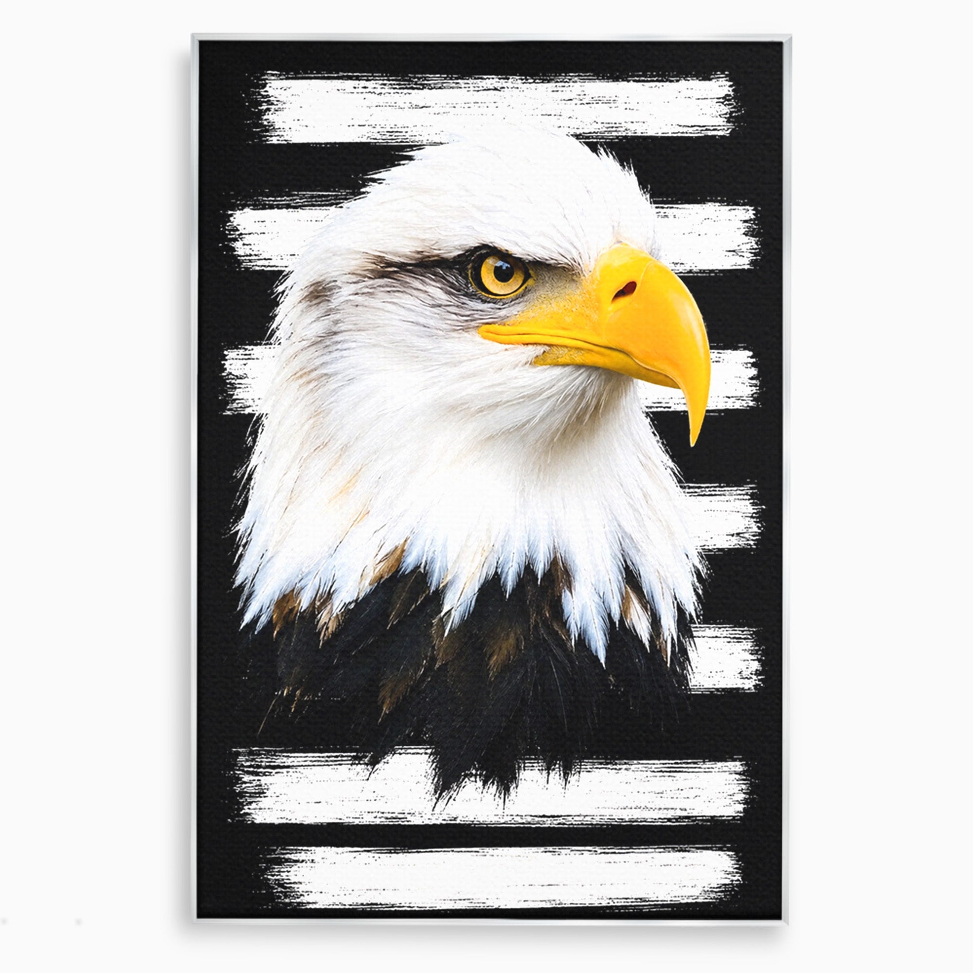 Tablou Canvas Premium LuxCanva® M1584, Spirit Liber, Vultur, Portret, Animale, Wildlife, Birou, Culori Vibrante