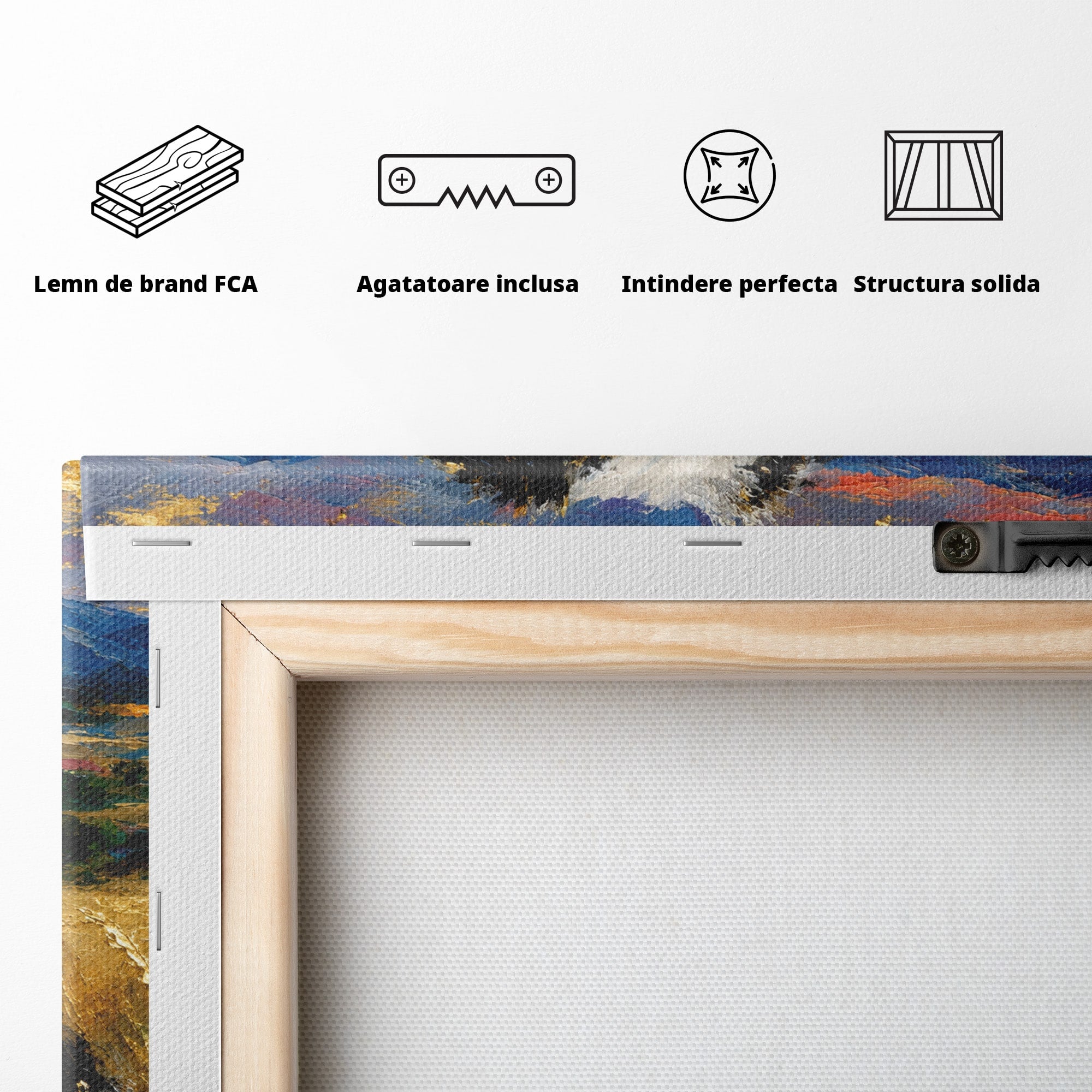 Tablou Canvas Premium LuxCanva® M1604, Prieten Devotat, Caine, Peisaj, Natura, Campie, Living, Dormitor, Culori Vibrante