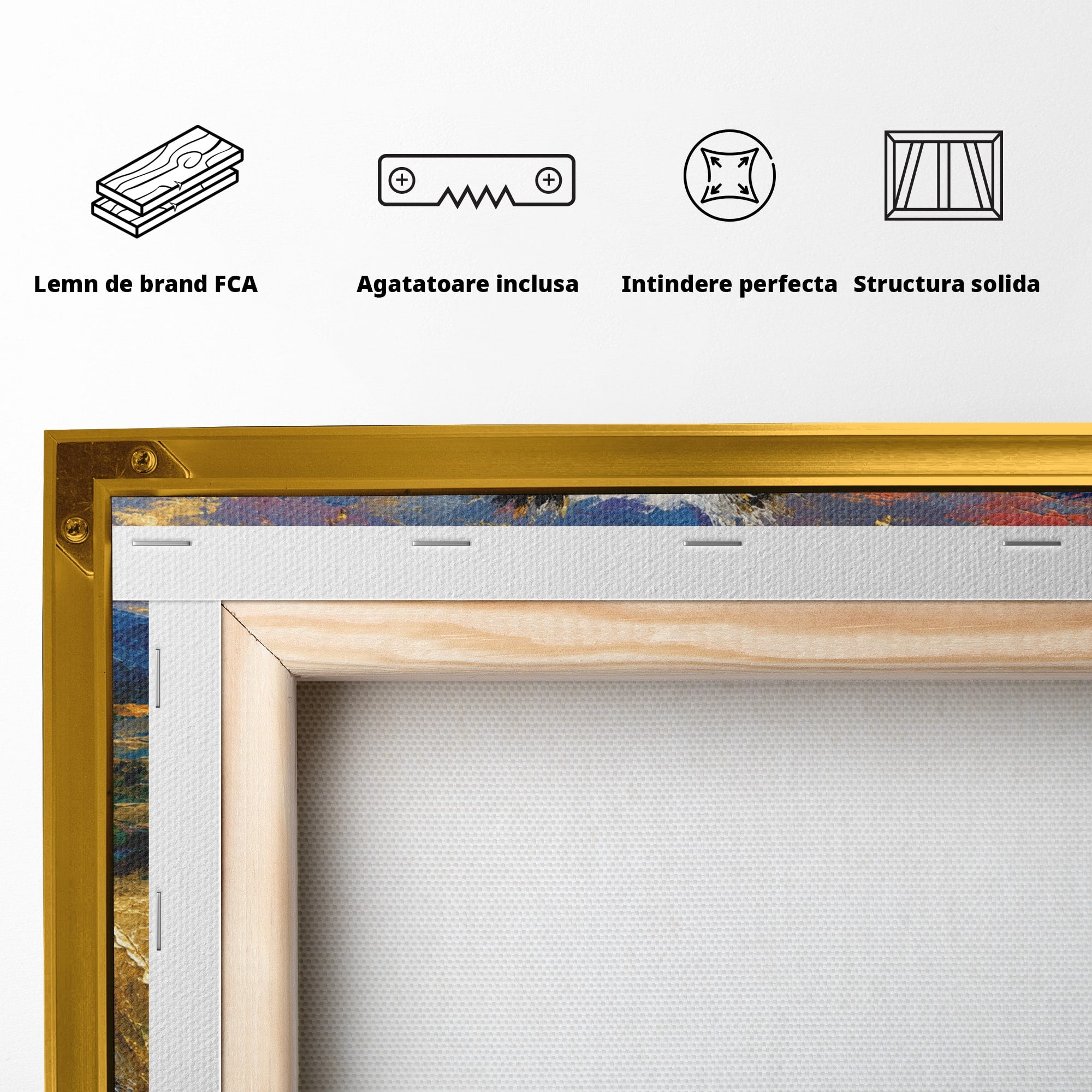 Tablou Canvas Premium LuxCanva® M1604, Prieten Devotat, Caine, Peisaj, Natura, Campie, Living, Dormitor, Culori Vibrante