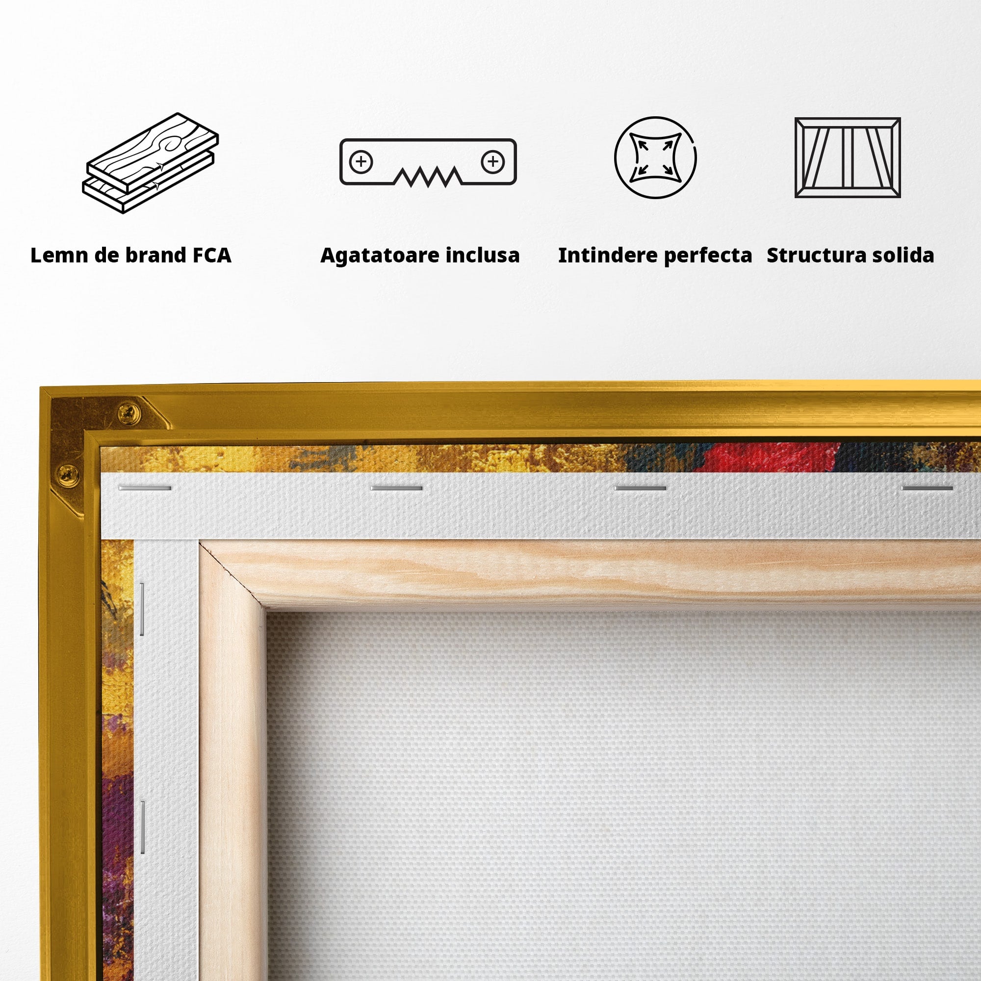 Tablou Canvas Premium LuxCanva® M1608, Cocos Regal, Cocos, Arta, Animal, Living, Culori Intense, Culori Vibrante