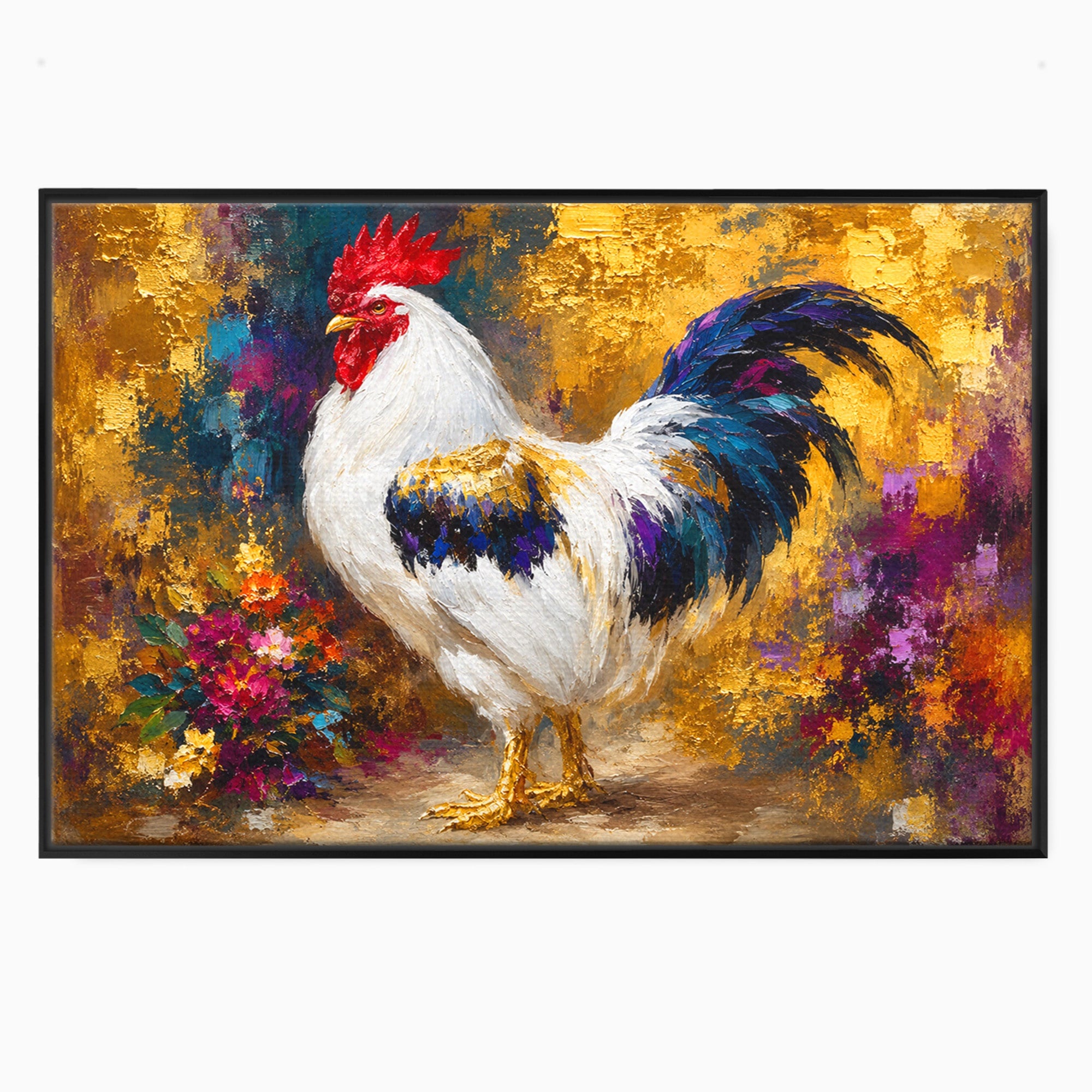 Tablou Canvas Premium LuxCanva® M1608, Cocos Regal, Cocos, Arta, Animal, Living, Culori Intense, Culori Vibrante