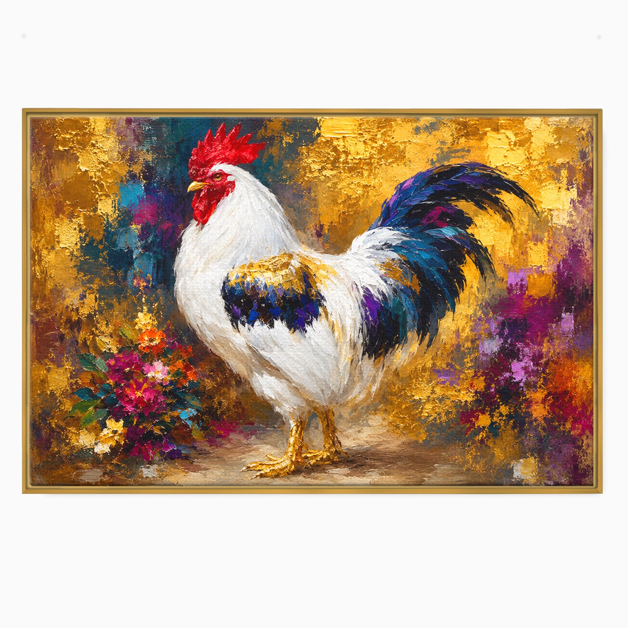 Tablou Canvas Premium LuxCanva® M1608, Cocos Regal, Cocos, Arta, Animal, Living, Culori Intense, Culori Vibrante