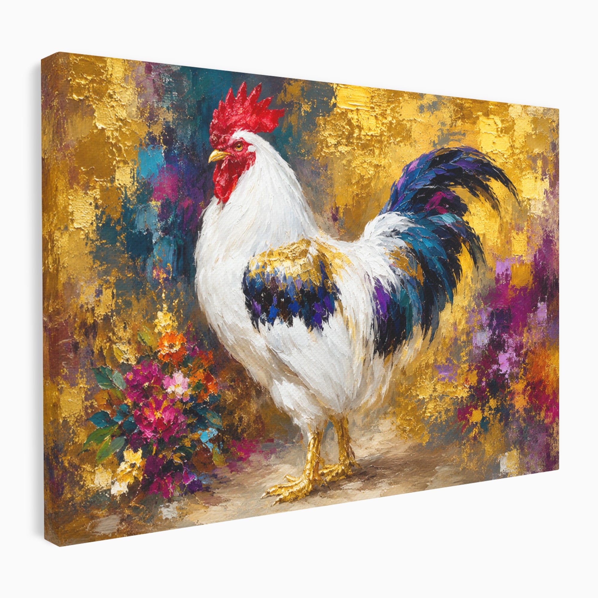 Tablou Canvas Premium LuxCanva® M1608, Cocos Regal, Cocos, Arta, Animal, Living, Culori Intense, Culori Vibrante