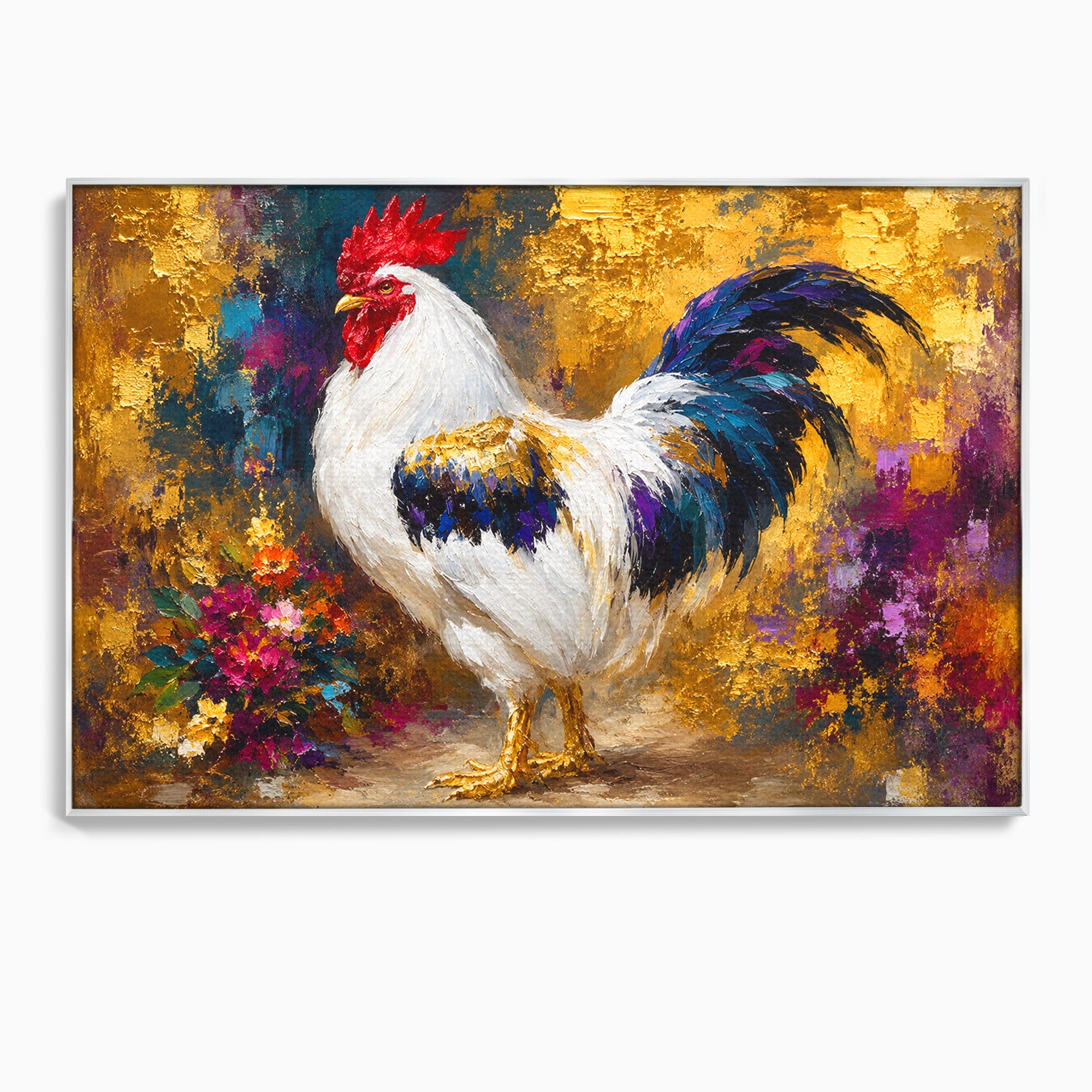 Tablou Canvas Premium LuxCanva® M1608, Cocos Regal, Cocos, Arta, Animal, Living, Culori Intense, Culori Vibrante