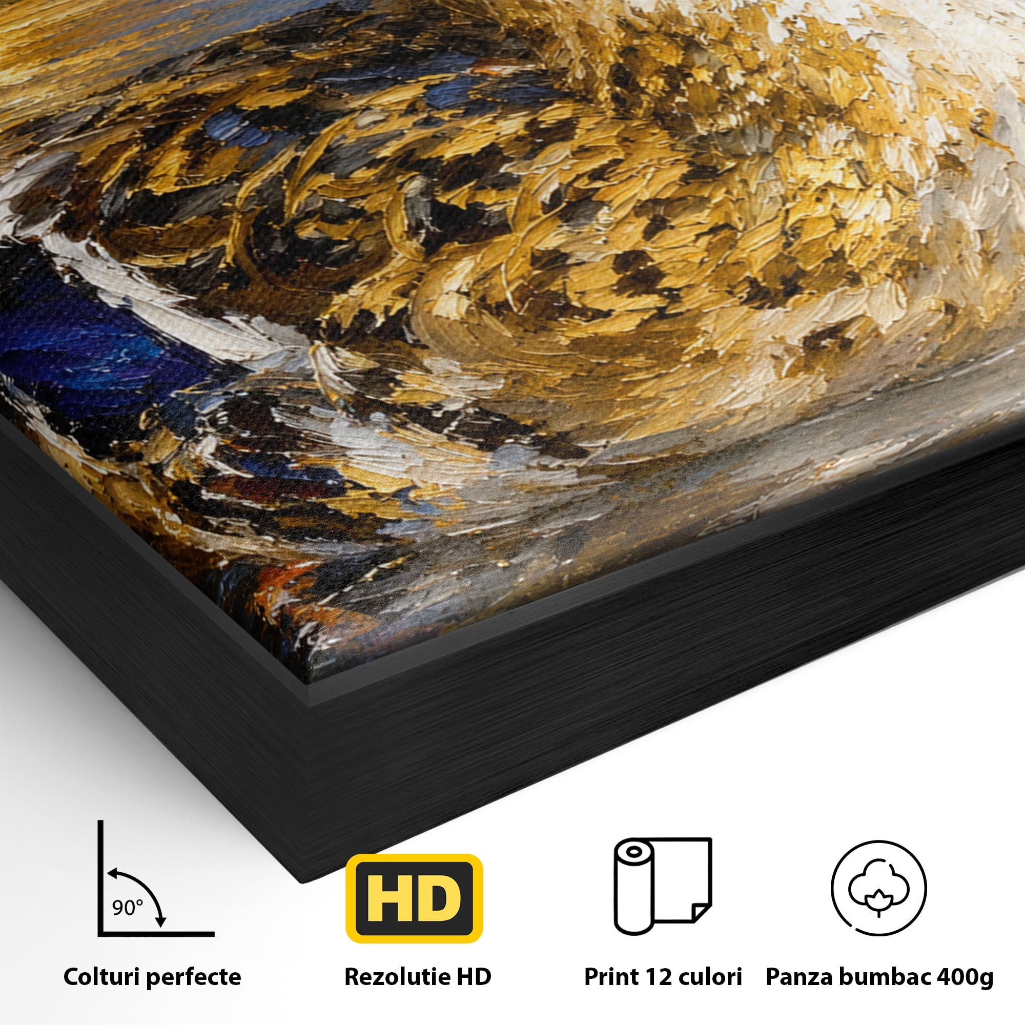 Tablou Canvas Premium LuxCanva® M1611, Rata La Apus, Rata, Apus, Peisaj, Natura, Lac, Living, Culori Vibrante