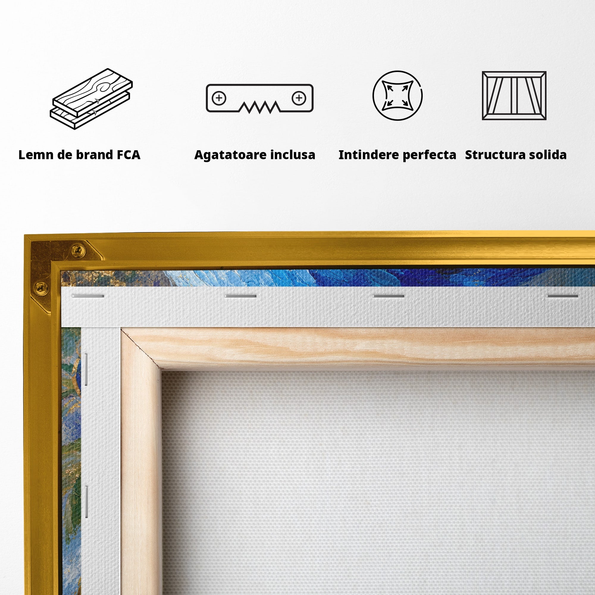 Tablou Canvas Premium LuxCanva® M1612, Papagal Exotic, Papagal, Exotic, Pasare, Living, Culori, Natura, Culori Vibrante