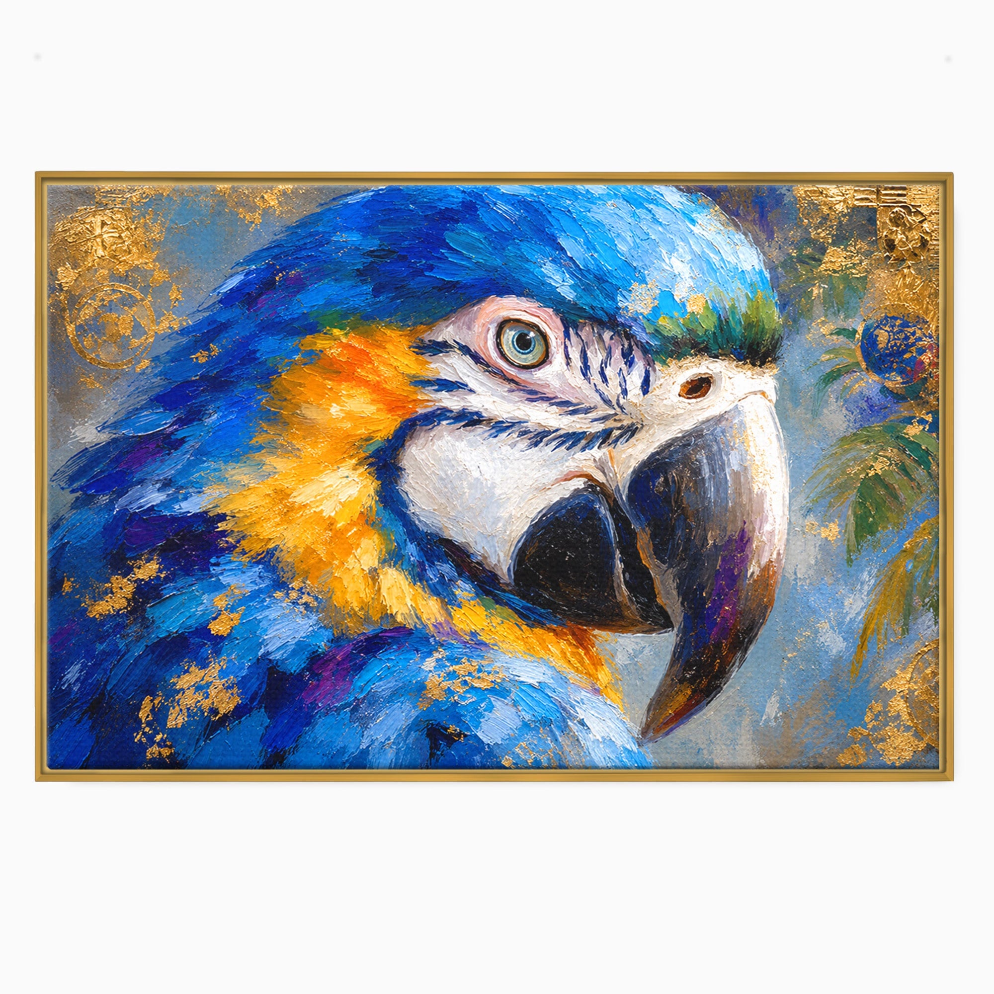 Tablou Canvas Premium LuxCanva® M1612, Papagal Exotic, Papagal, Exotic, Pasare, Living, Culori, Natura, Culori Vibrante