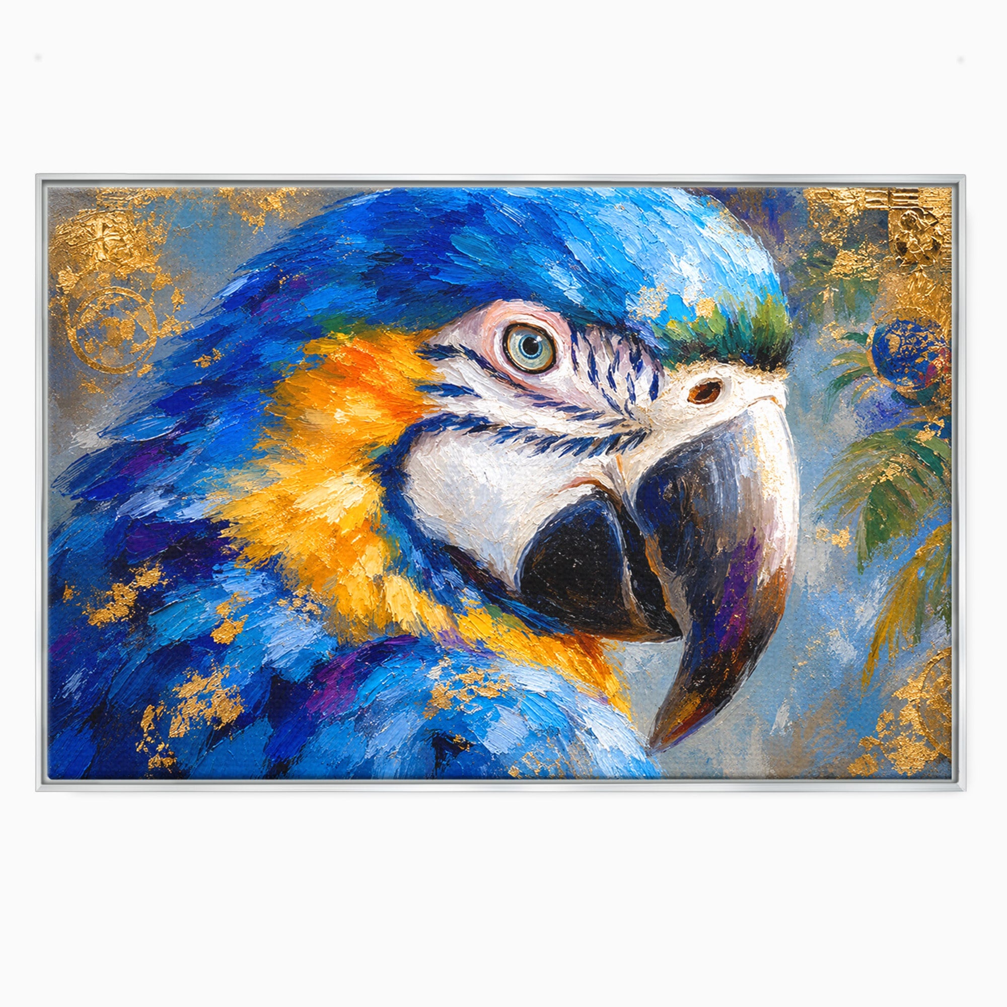 Tablou Canvas Premium LuxCanva® M1612, Papagal Exotic, Papagal, Exotic, Pasare, Living, Culori, Natura, Culori Vibrante