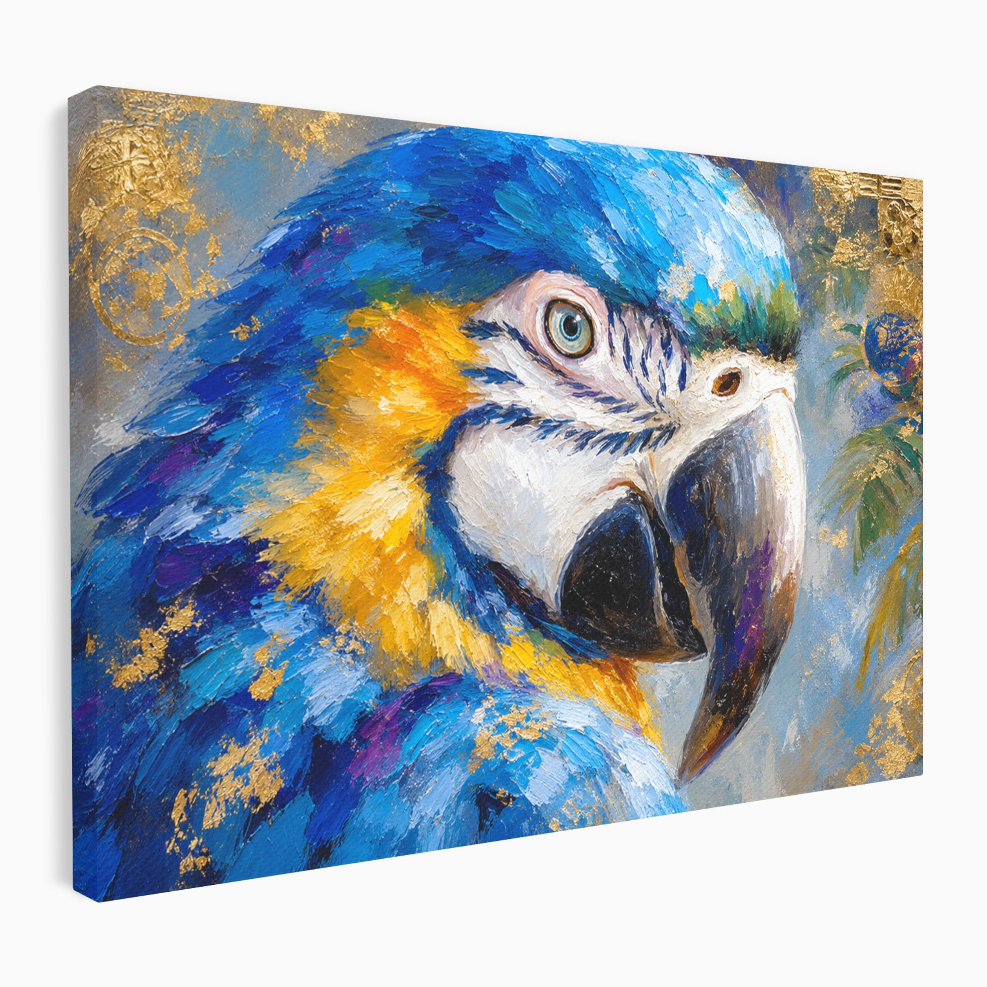 Tablou Canvas Premium LuxCanva® M1612, Papagal Exotic, Papagal, Exotic, Pasare, Living, Culori, Natura, Culori Vibrante