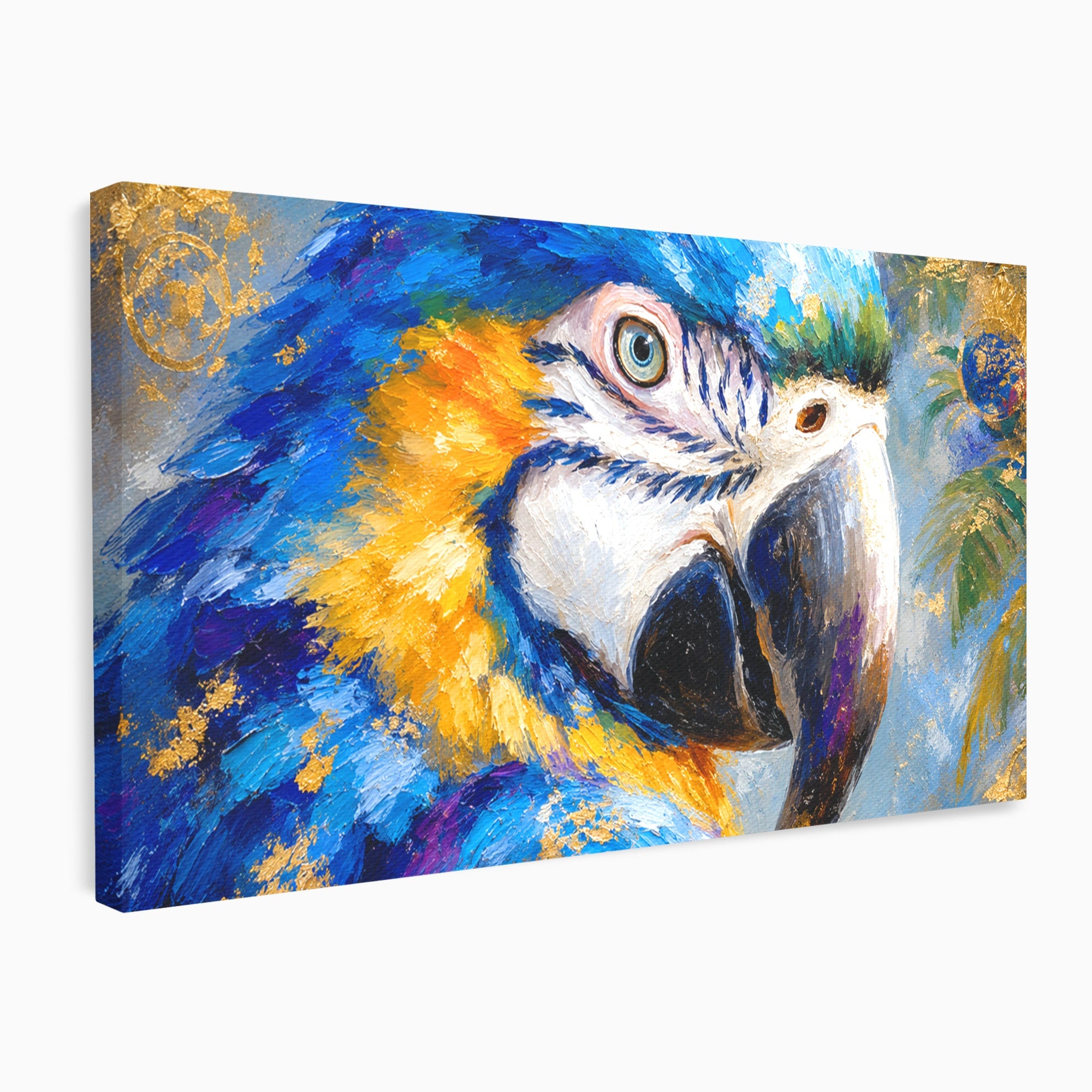 Tablou Canvas Premium LuxCanva® M1612, Papagal Exotic, Papagal, Exotic, Pasare, Living, Culori, Natura, Culori Vibrante