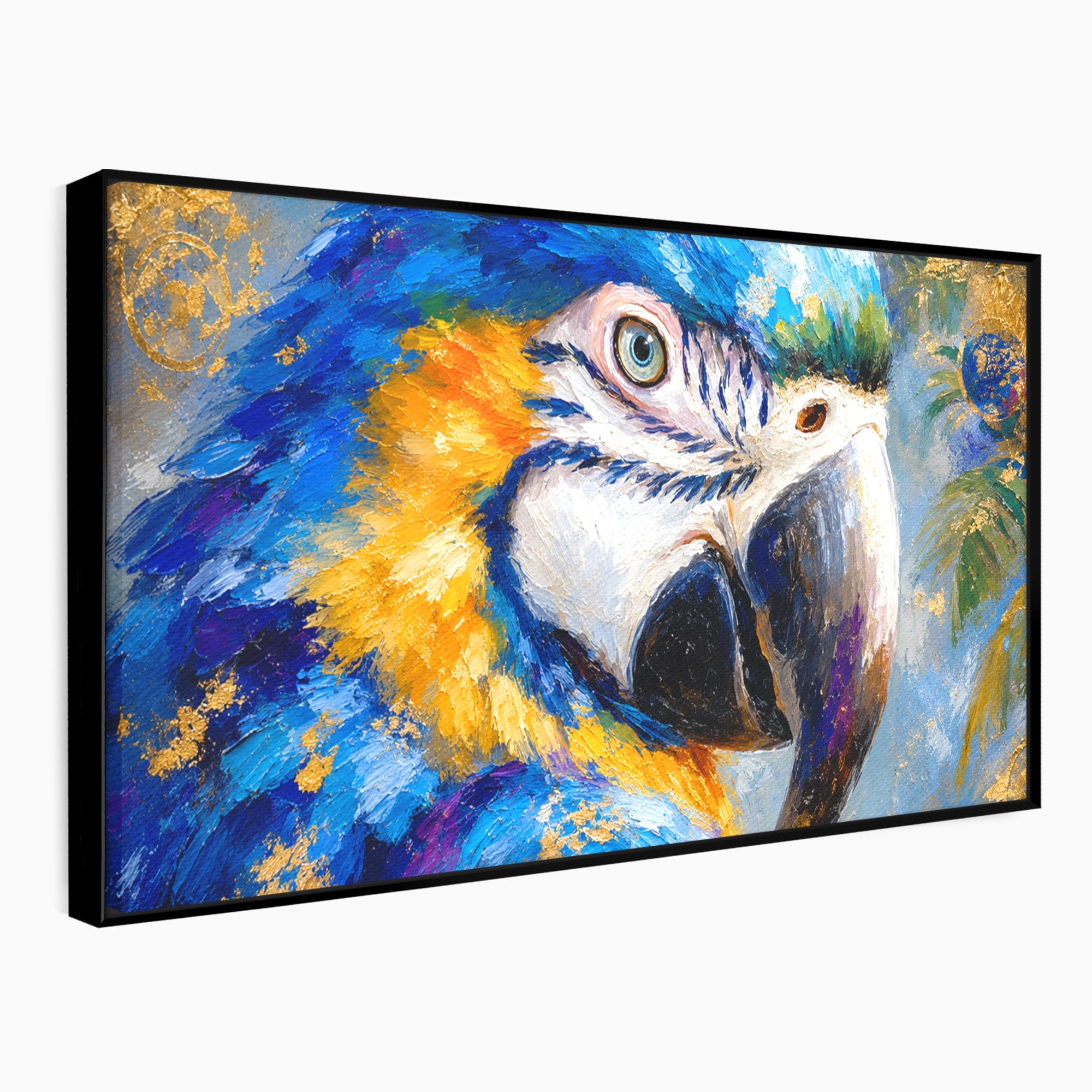 Tablou Canvas Premium LuxCanva® M1612, Papagal Exotic, Papagal, Exotic, Pasare, Living, Culori, Natura, Culori Vibrante