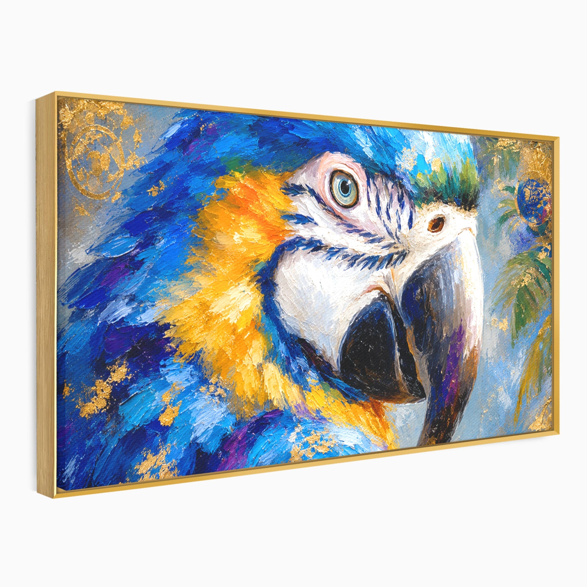 Tablou Canvas Premium LuxCanva® M1612, Papagal Exotic, Papagal, Exotic, Pasare, Living, Culori, Natura, Culori Vibrante